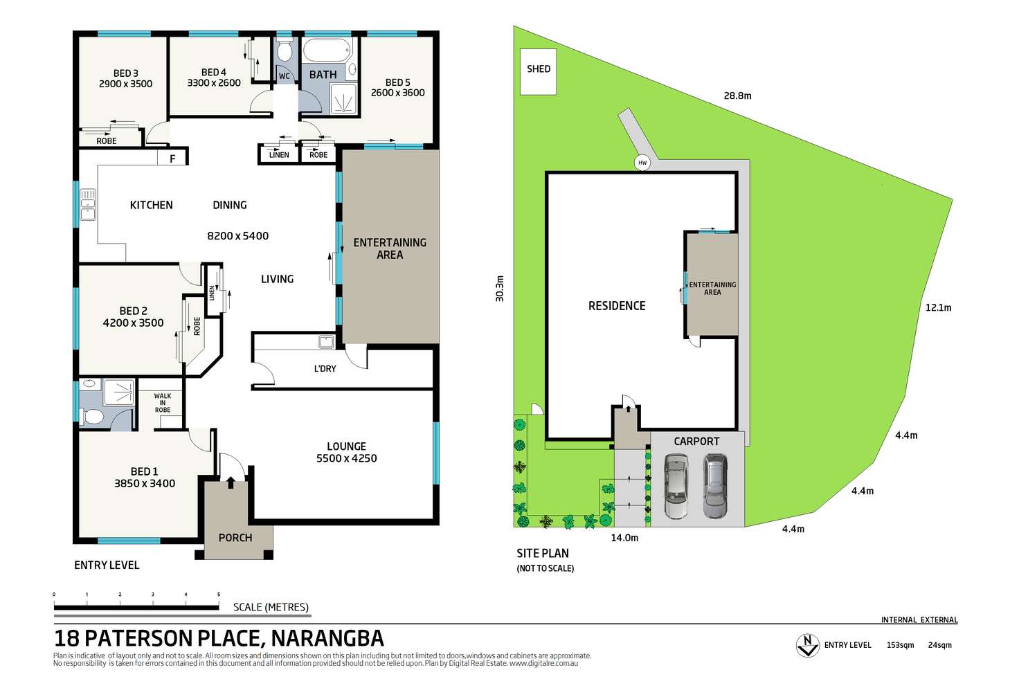 Floorplan of Homely house listing, 18 Paterson Place, Narangba QLD 4504