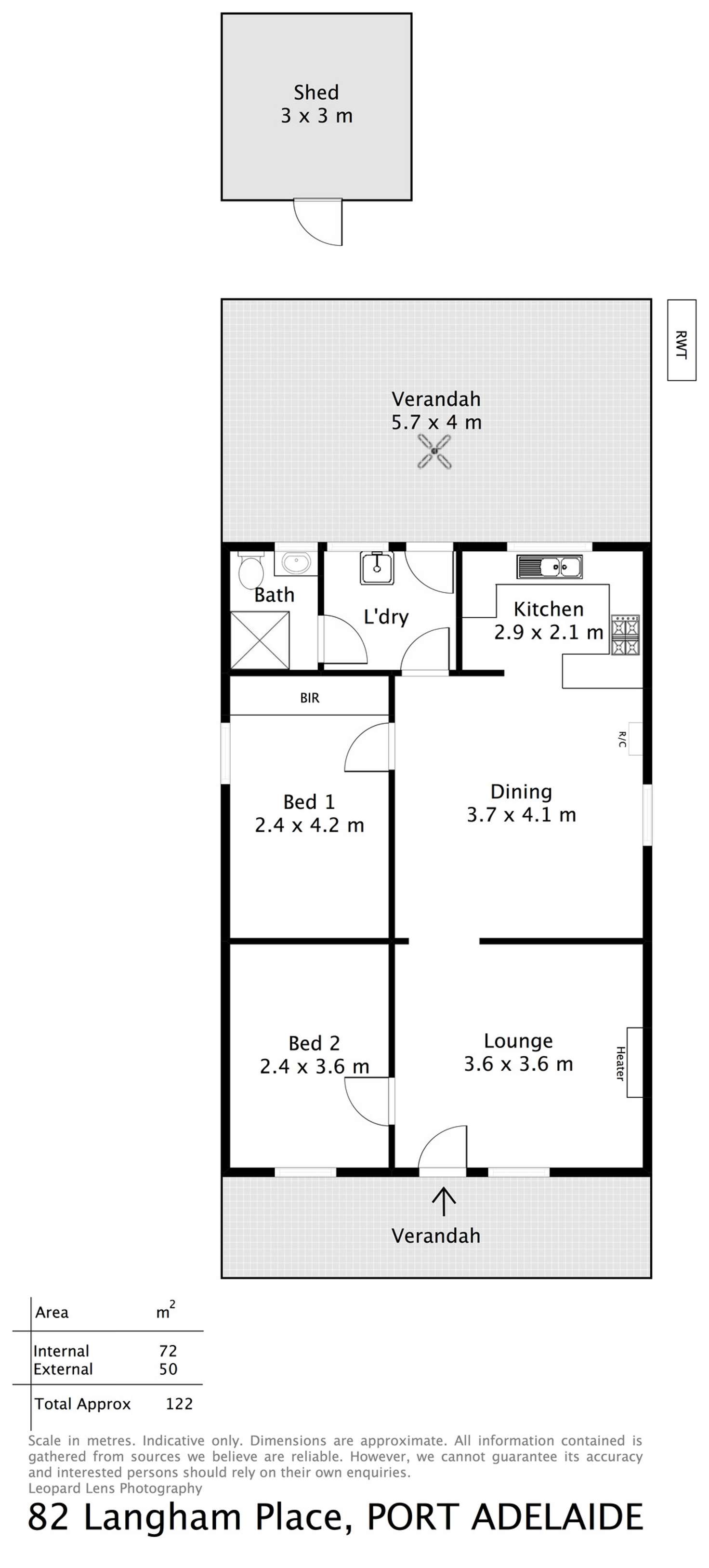 Floorplan of Homely house listing, 82 Langham Place, Port Adelaide SA 5015