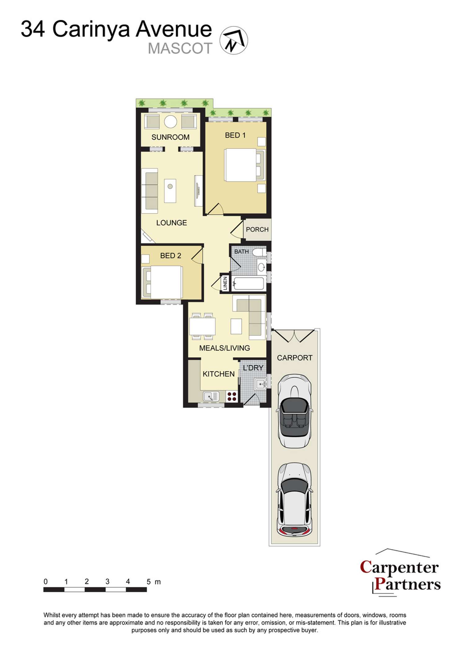 Floorplan of Homely house listing, 34 Carinya Avenue, Mascot NSW 2020