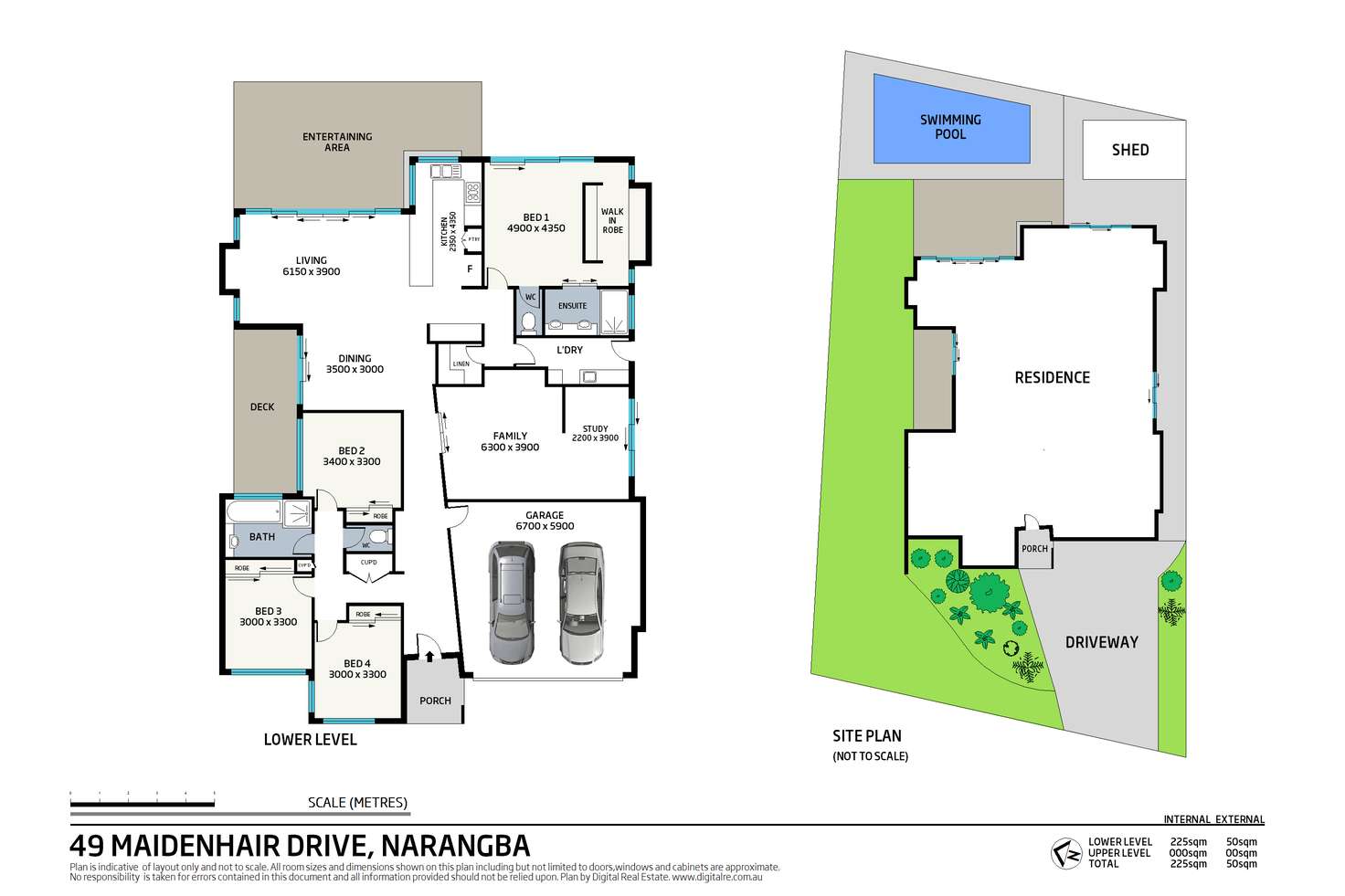 Floorplan of Homely house listing, 49 Maidenhair Drive, Narangba QLD 4504