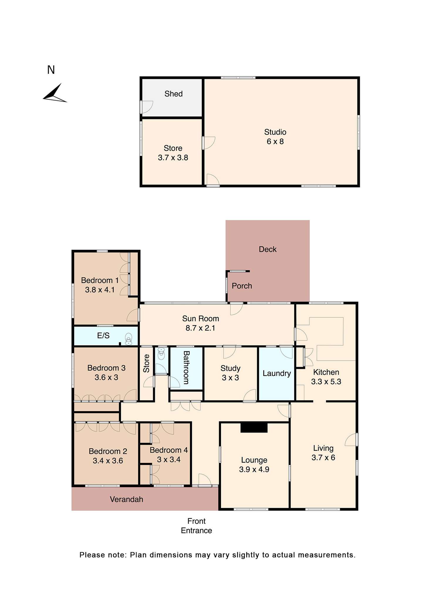 Floorplan of Homely house listing, 572 Blackswamp Road, Bullarook VIC 3352