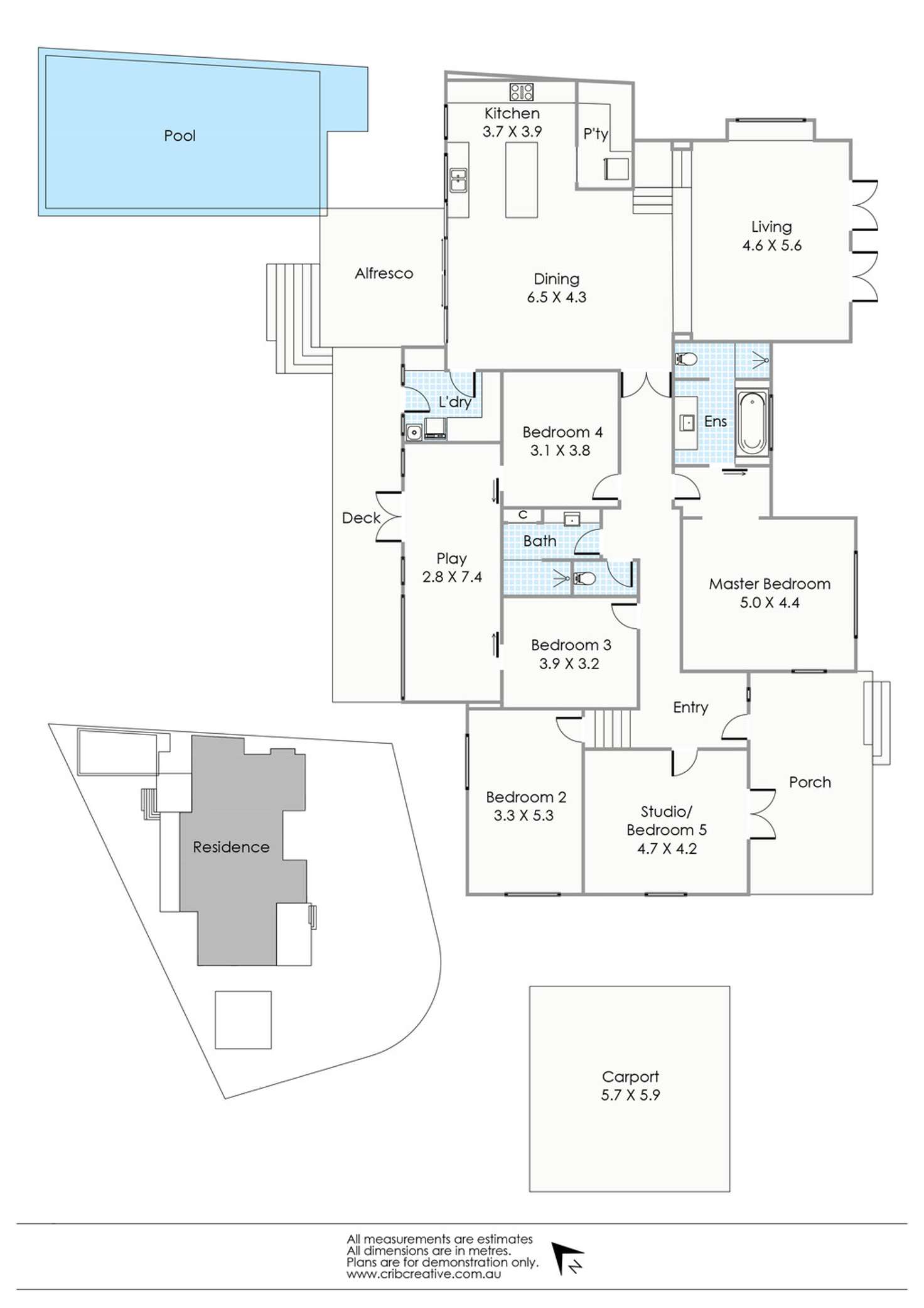 Floorplan of Homely house listing, 20 Highbury Street, Floreat WA 6014