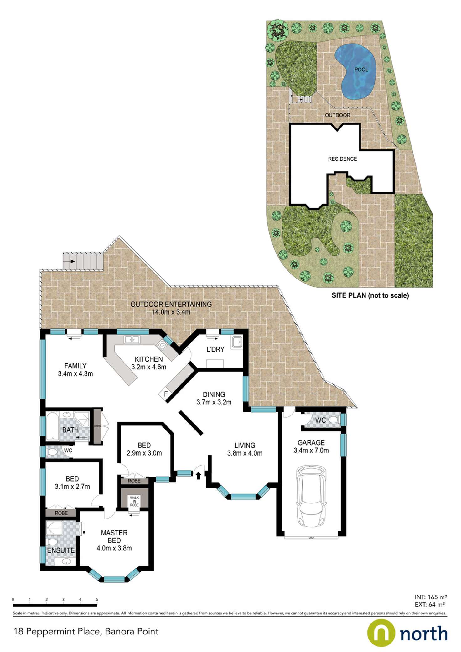 Floorplan of Homely house listing, 18 Peppermint Place, Banora Point NSW 2486