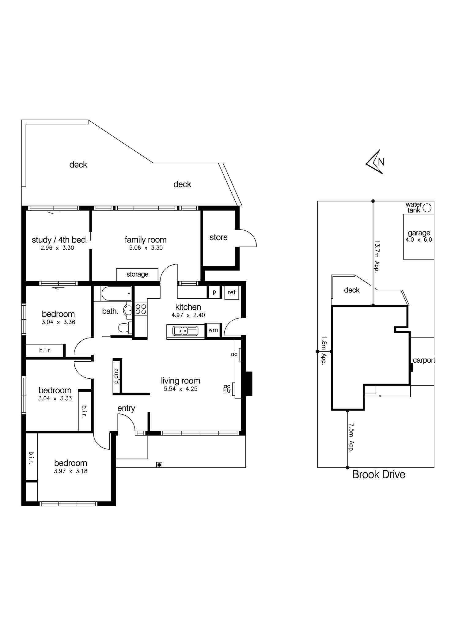 Floorplan of Homely house listing, 26 Brook Drive, Altona VIC 3018