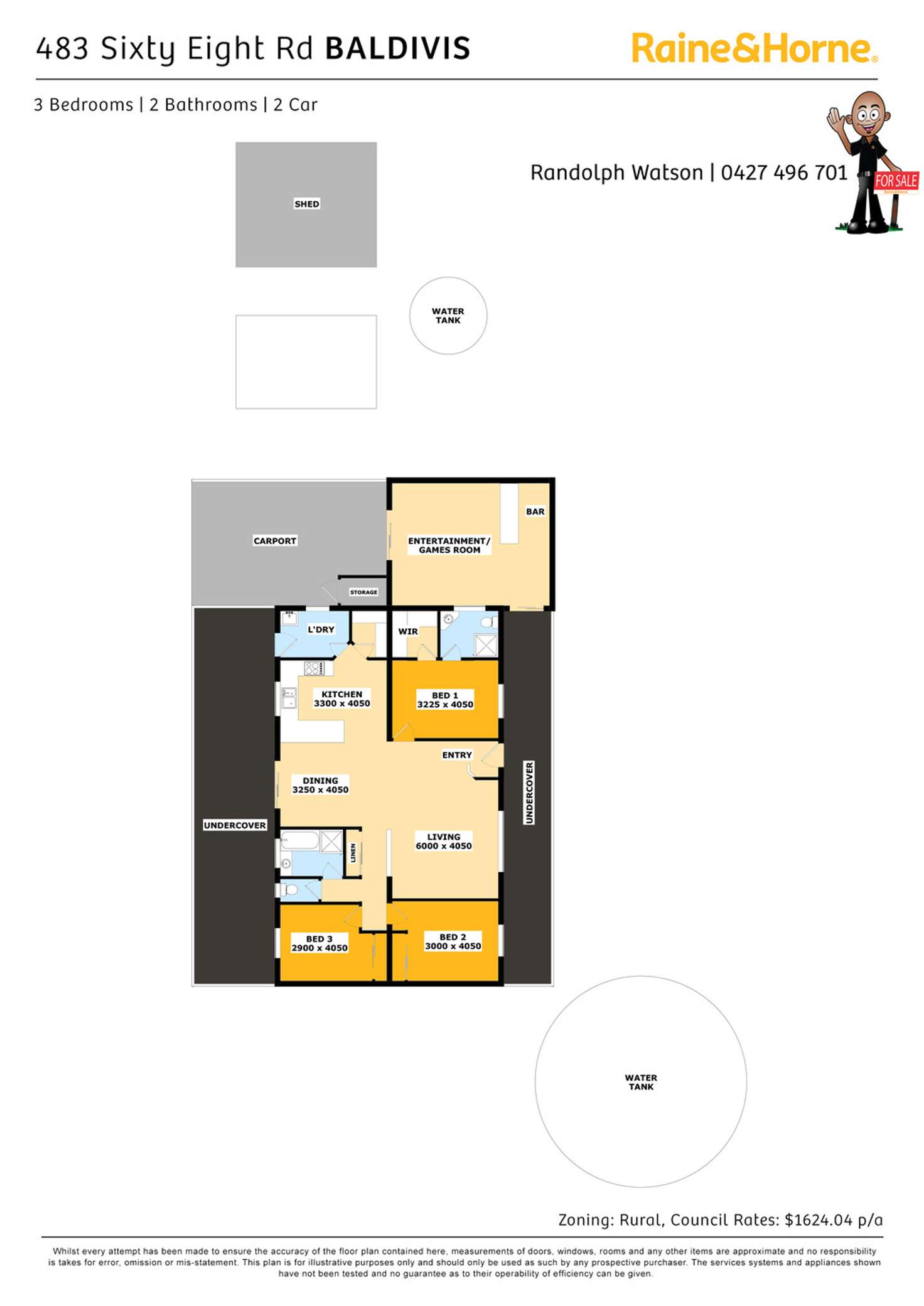 Floorplan of Homely acreageSemiRural listing, 483 SIXTY EIGHT ROAD, Baldivis WA 6171