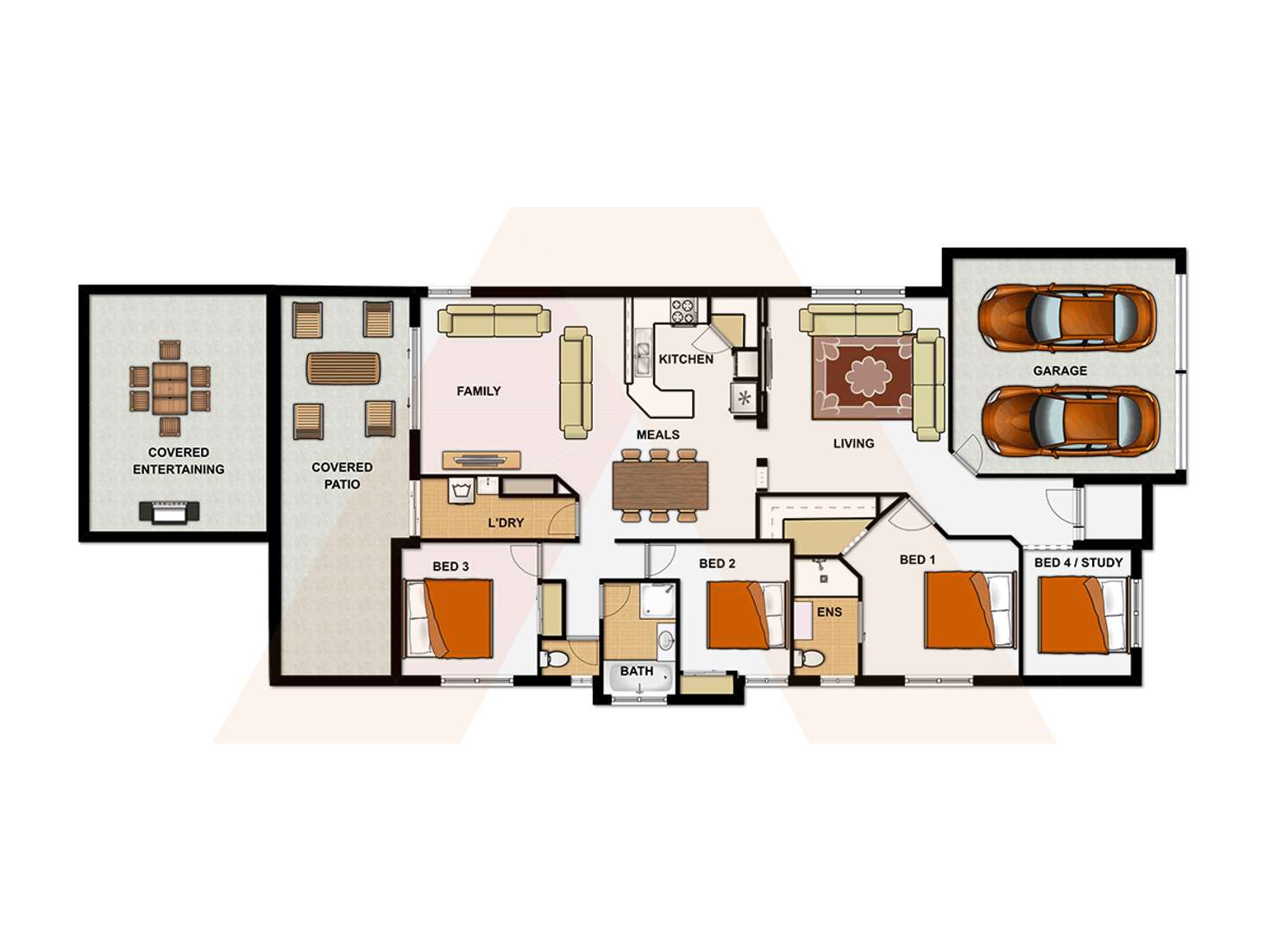 Floorplan of Homely house listing, 6 Paton Crescent, Forest Lake QLD 4078