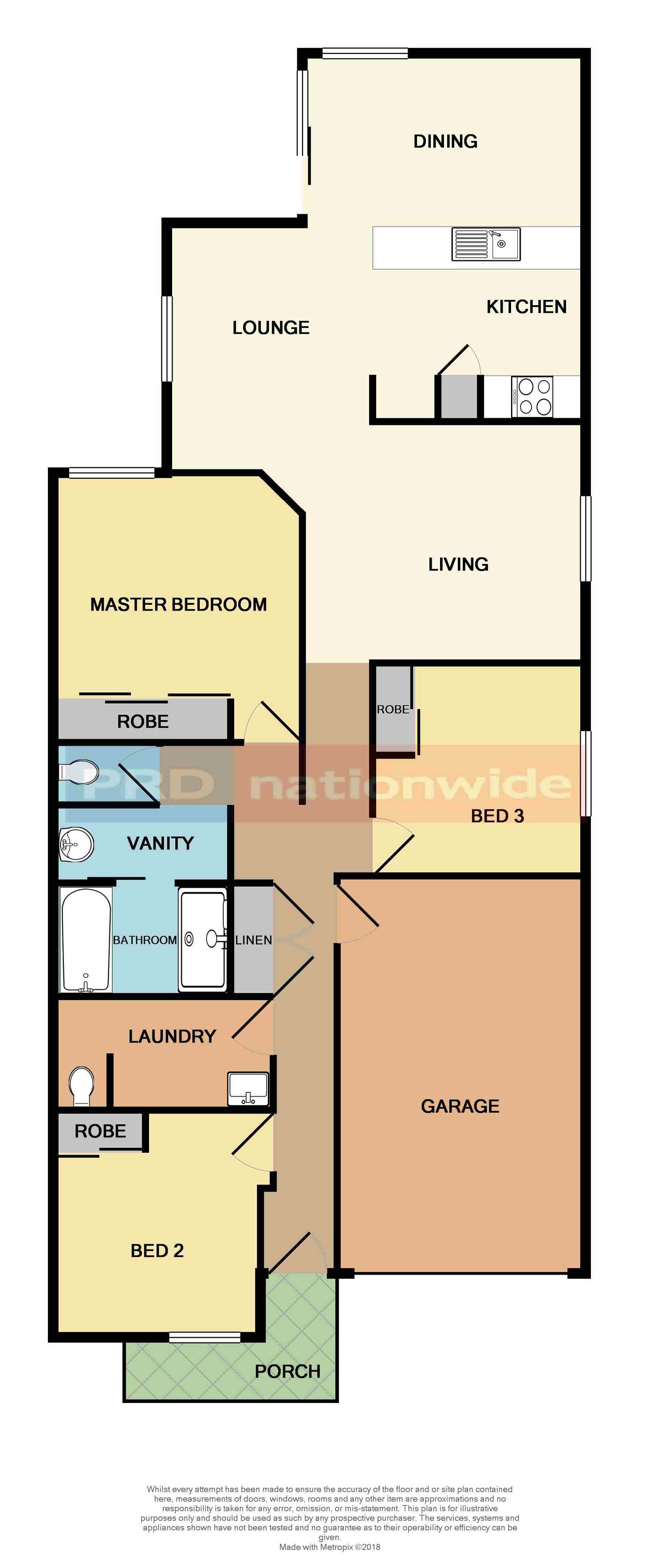 Floorplan of Homely house listing, 8 Kite Street, Aberglasslyn NSW 2320