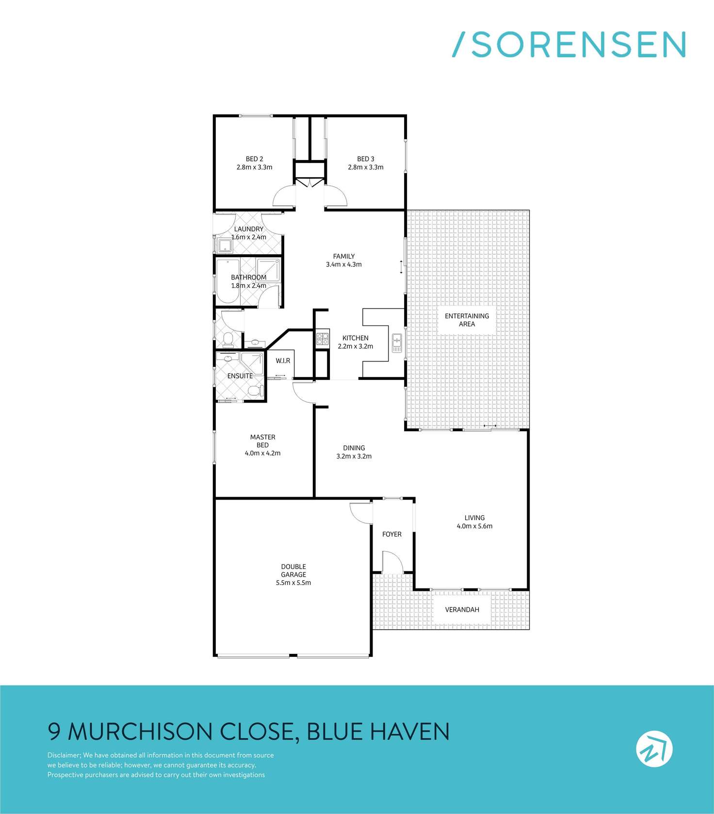 Floorplan of Homely house listing, 9 Murchison Close, Blue Haven NSW 2262