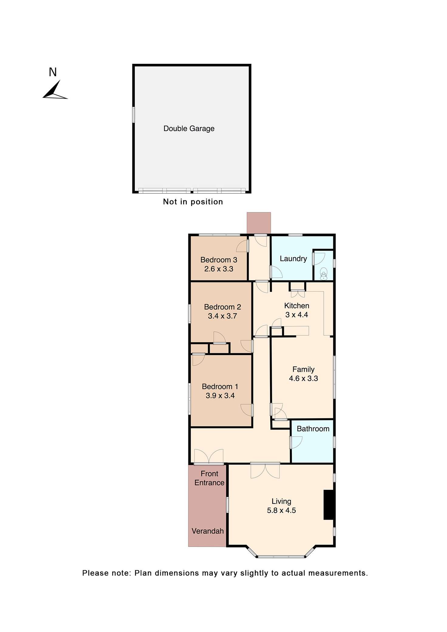 Floorplan of Homely house listing, 215 Raglan Street South, Ballarat Central VIC 3350