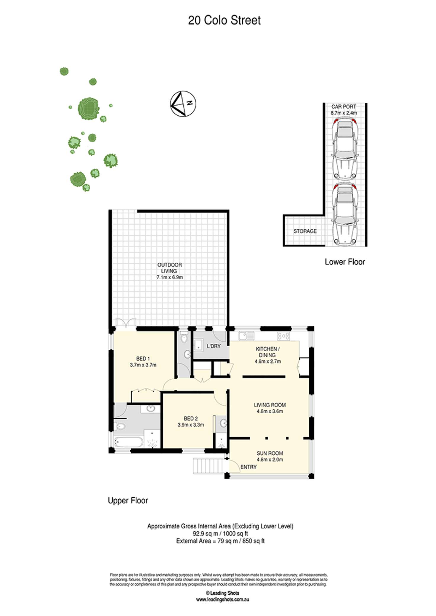 Floorplan of Homely house listing, 20 Colo Street, Arana Hills QLD 4054