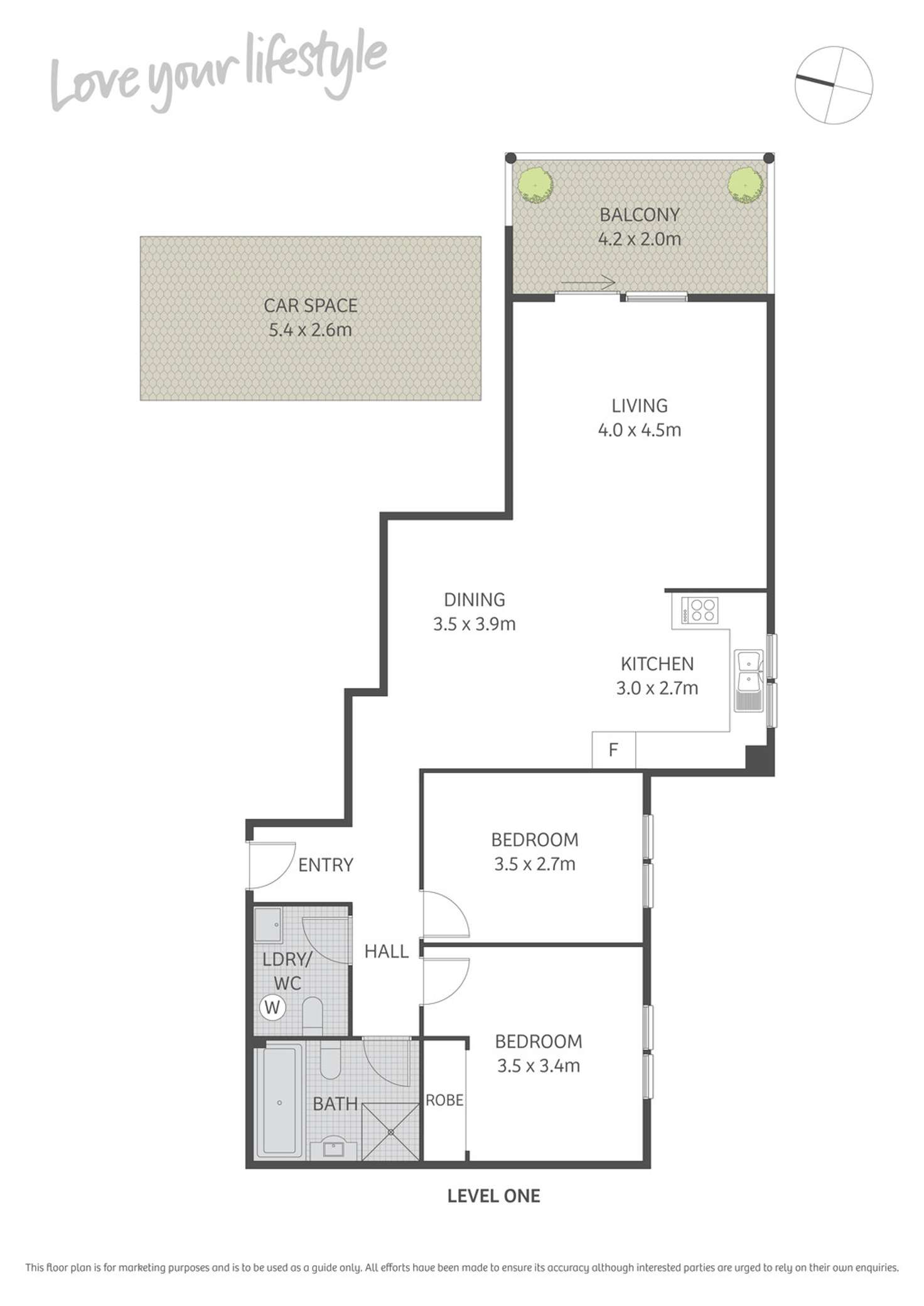 Floorplan of Homely apartment listing, 11/187-189 Cleveland Street, Redfern NSW 2016