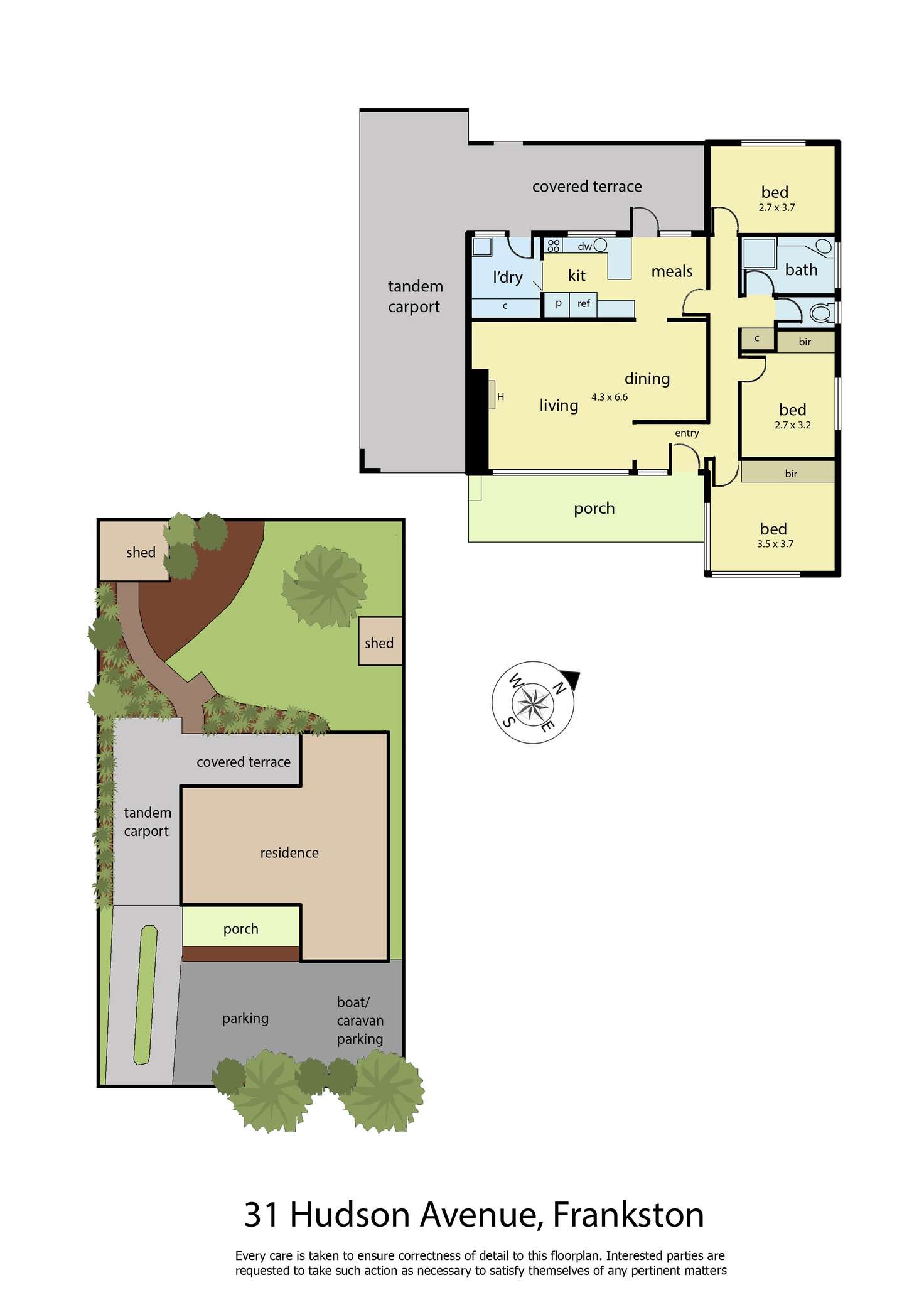 Floorplan of Homely house listing, 31 Hudson Avenue, Frankston VIC 3199