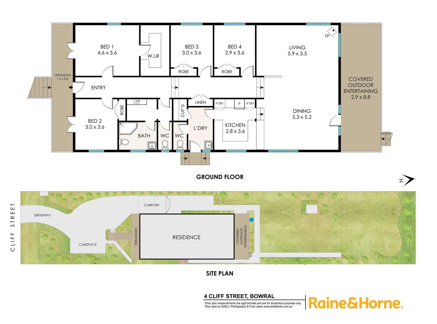 Floorplan of Homely house listing, 4 Cliff Street, Bowral NSW 2576