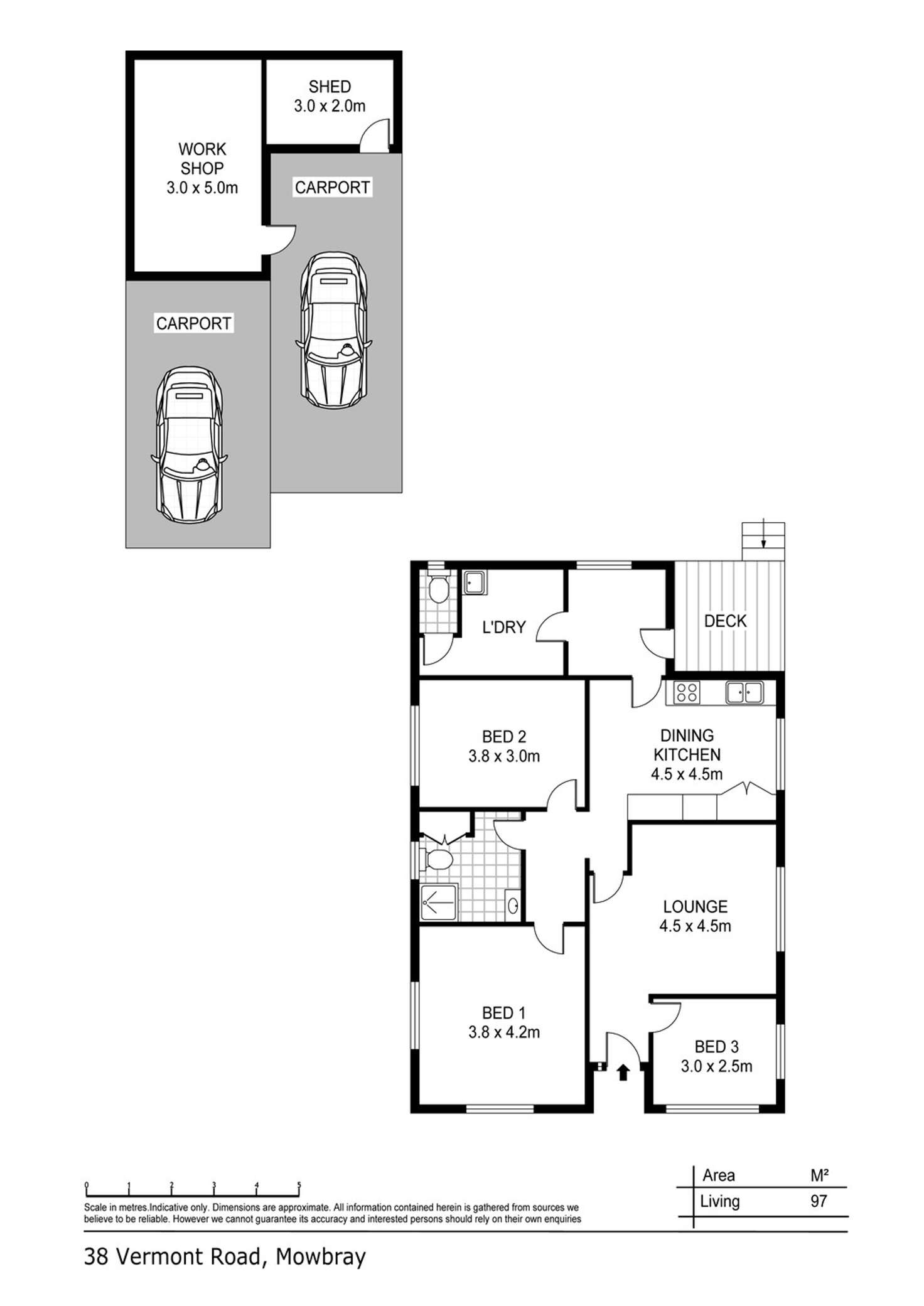 Floorplan of Homely house listing, 38 Vermont Road, Mowbray TAS 7248
