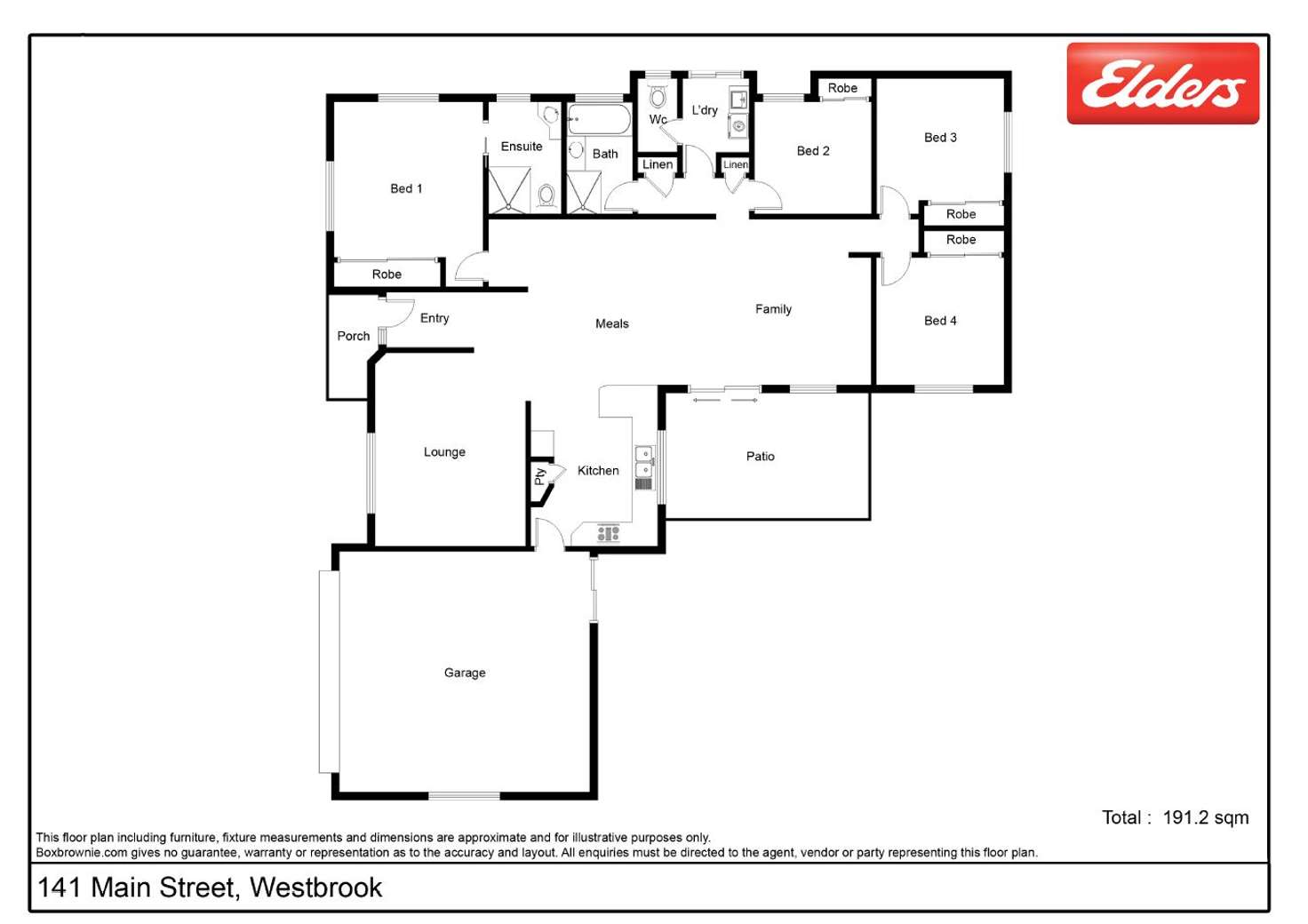 Floorplan of Homely house listing, 141 Main Street, Westbrook QLD 4350