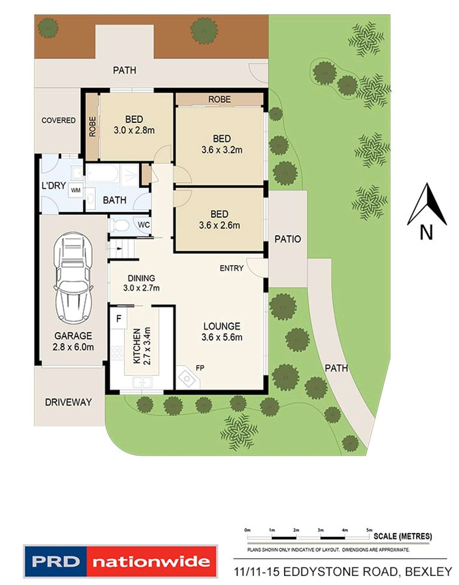 Floorplan of Homely villa listing, 11/11-15 Eddystone Road, Bexley NSW 2207