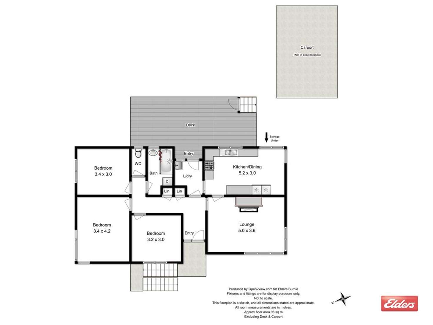 Floorplan of Homely house listing, 1 Ogden Street, Acton TAS 7320