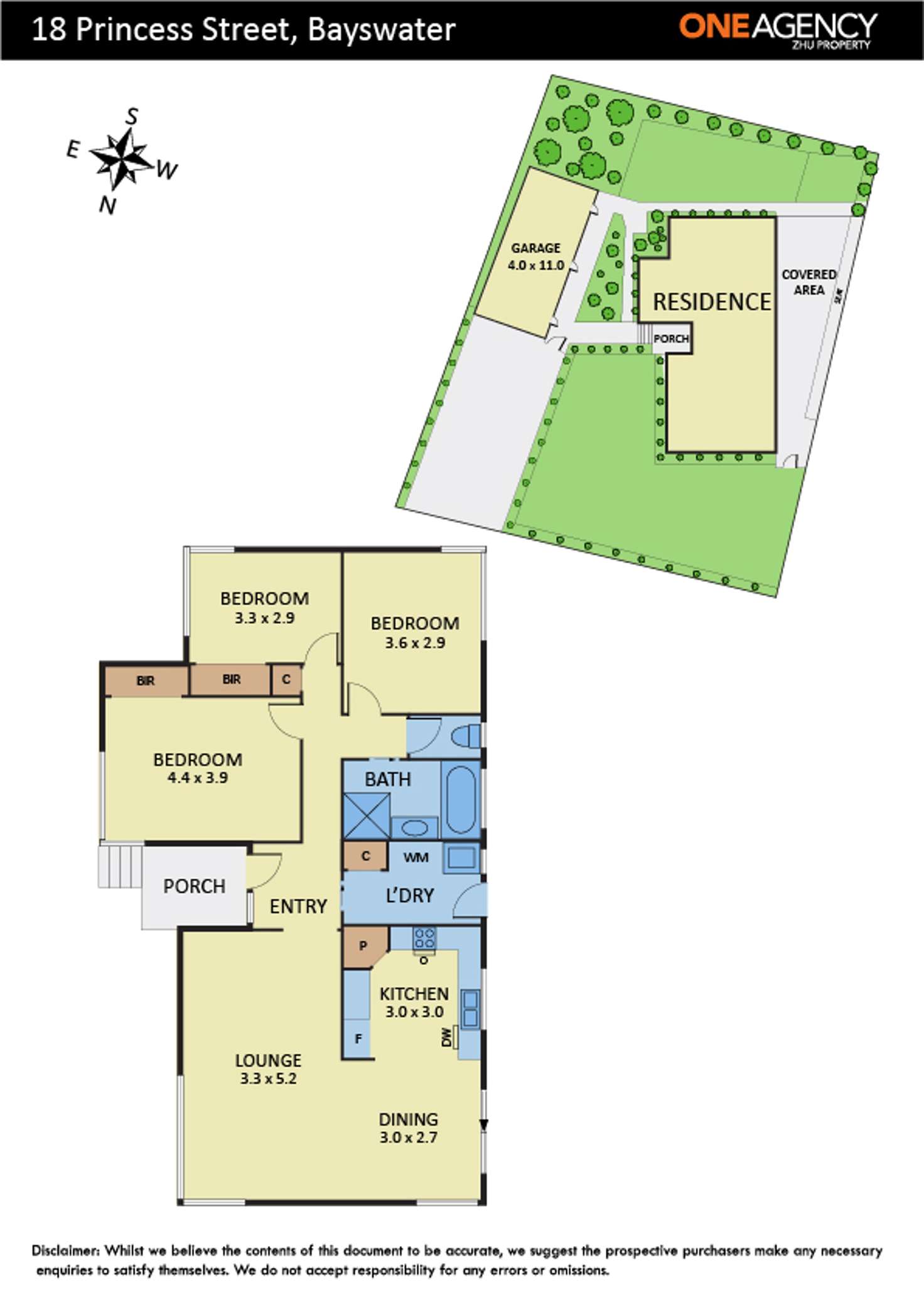 Floorplan of Homely house listing, 18 Princess Street, Bayswater VIC 3153