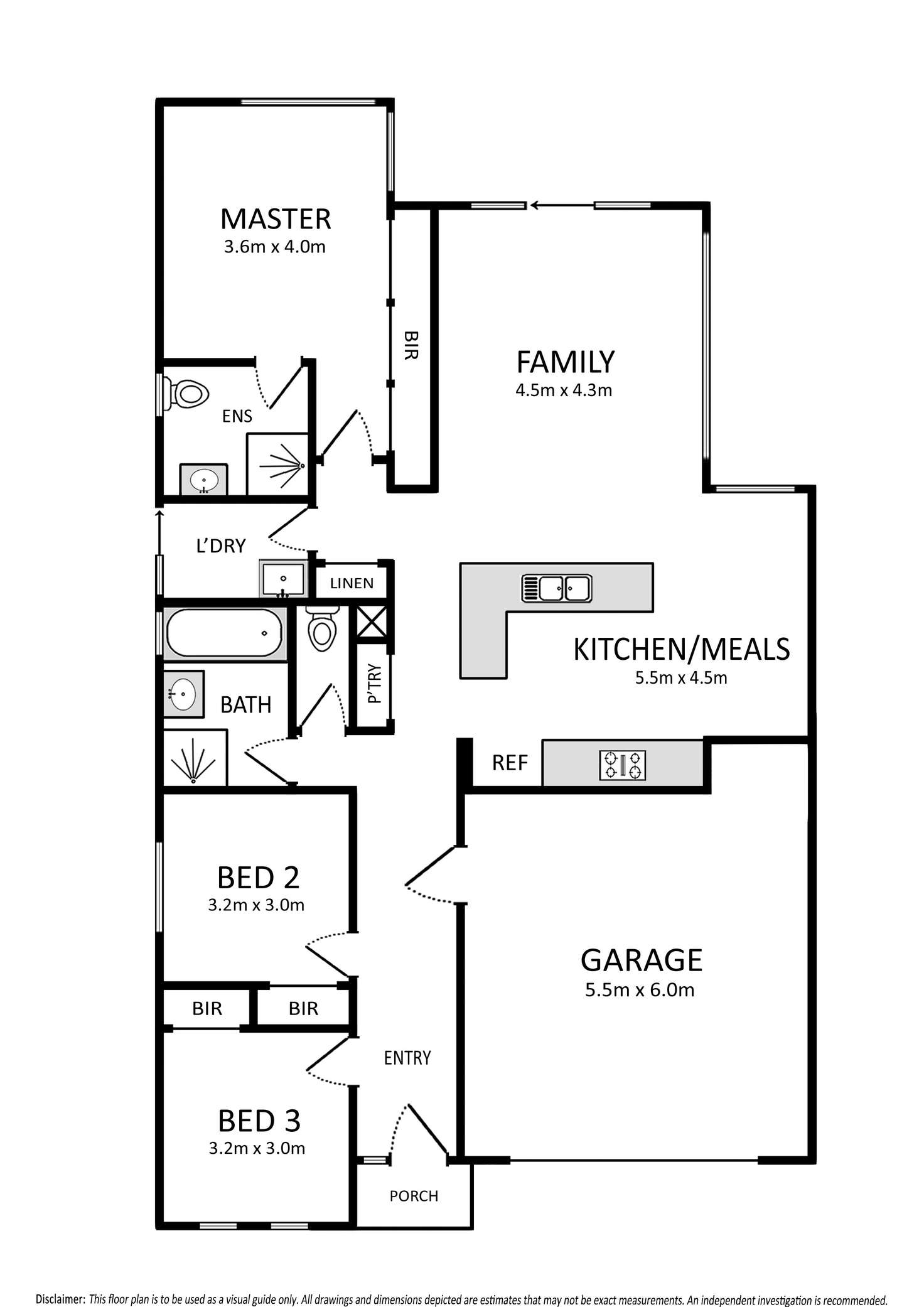 Floorplan of Homely house listing, 6 Sheryn Street, Derrimut VIC 3030