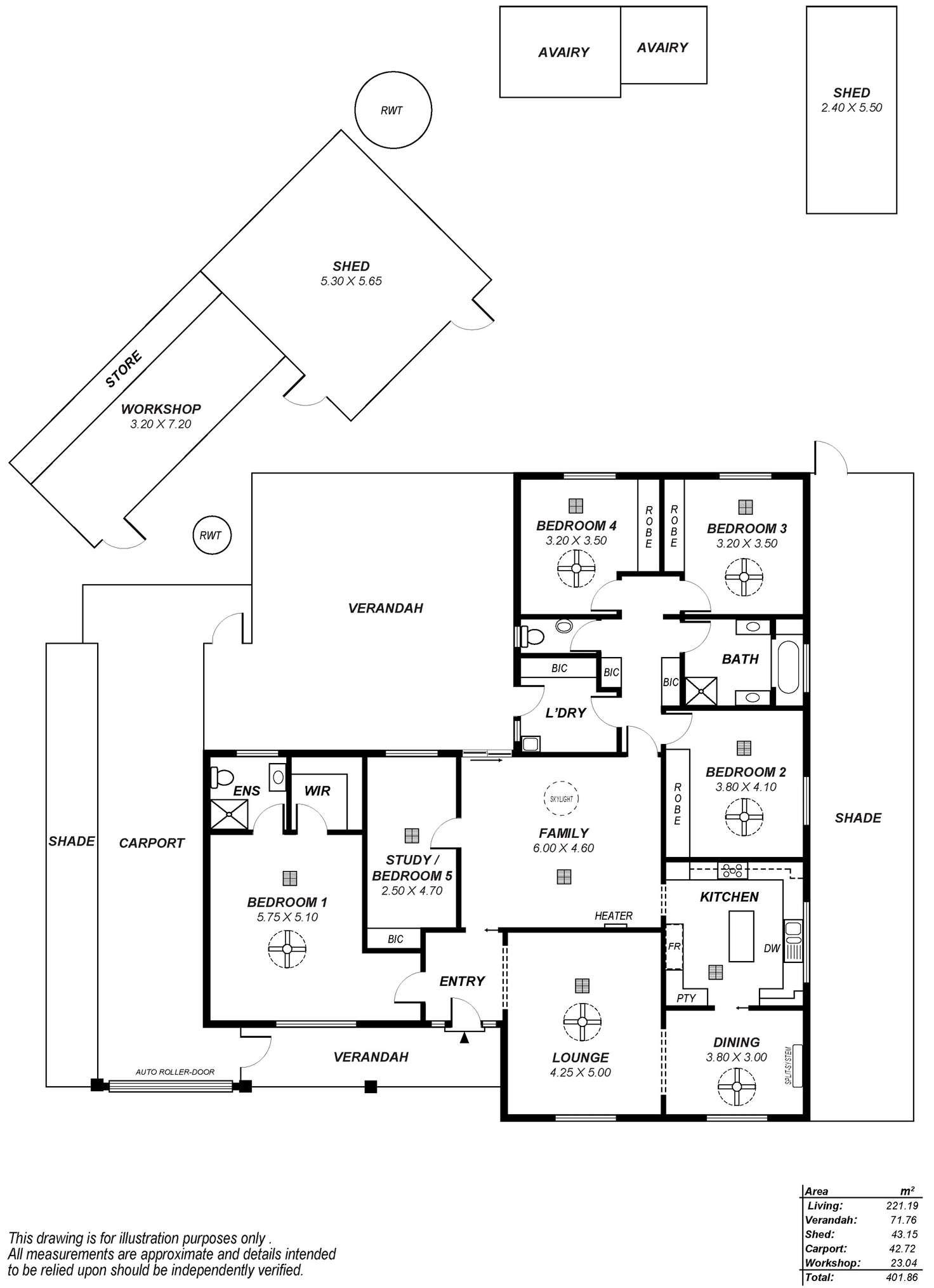 Floorplan of Homely house listing, 13 Carabeen Crescent, Andrews Farm SA 5114