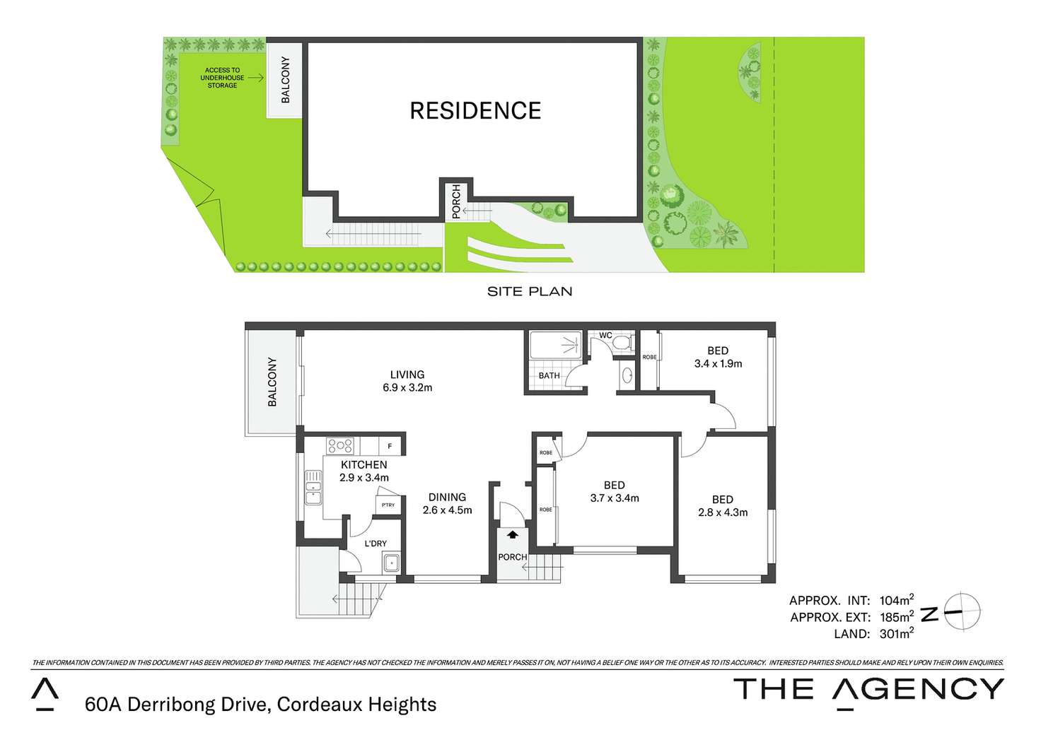 Floorplan of Homely house listing, 60A Derribong Drive, Cordeaux Heights NSW 2526