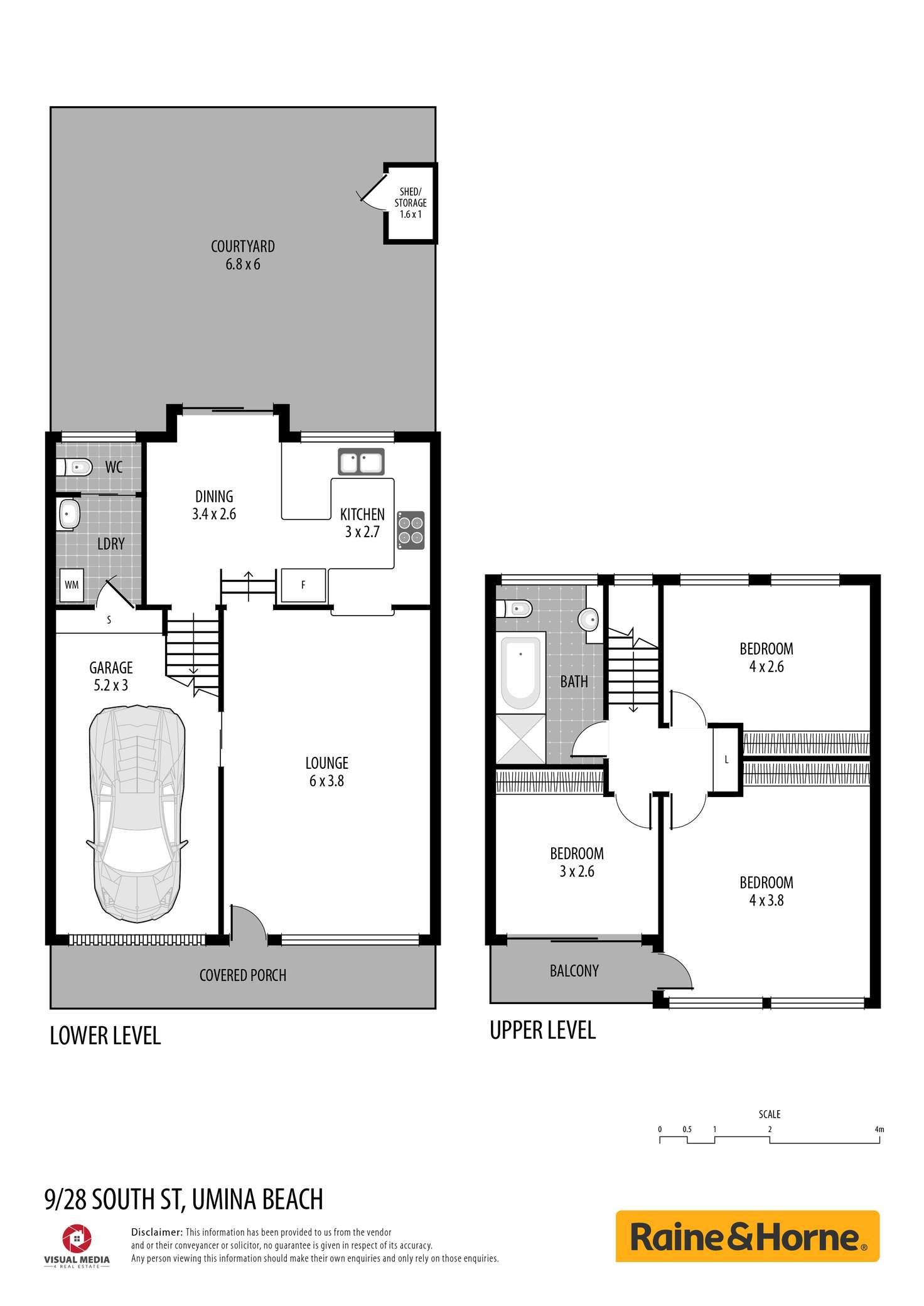 Floorplan of Homely townhouse listing, 9/28 South Street, Umina Beach NSW 2257
