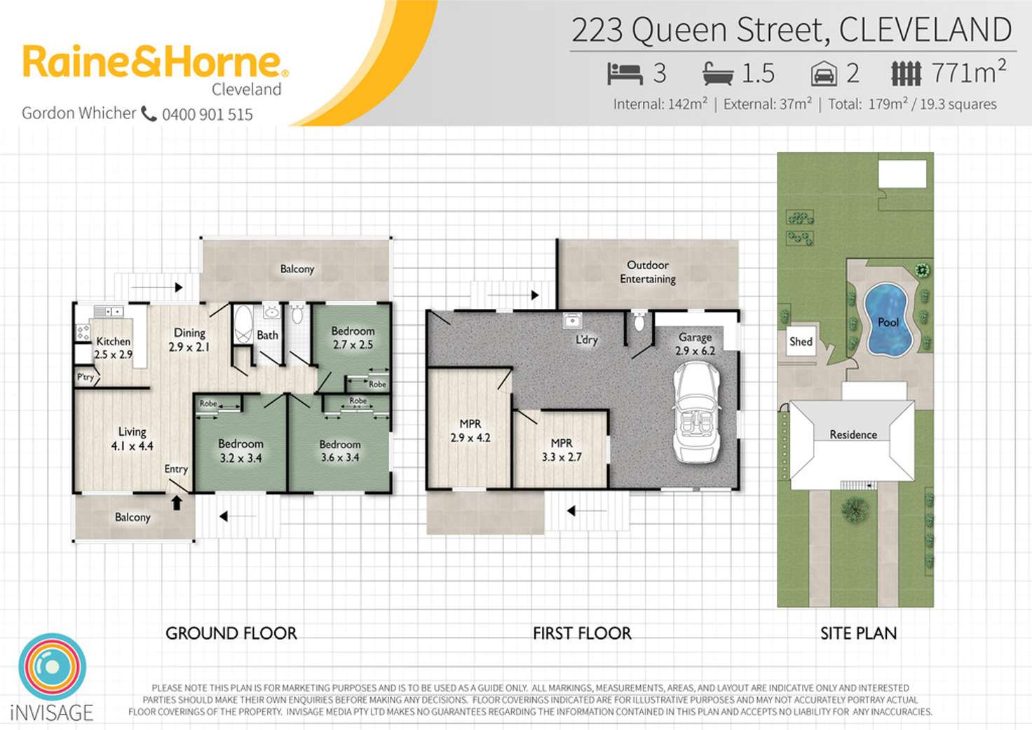 Floorplan of Homely house listing, 223 Queen Street, Cleveland QLD 4163