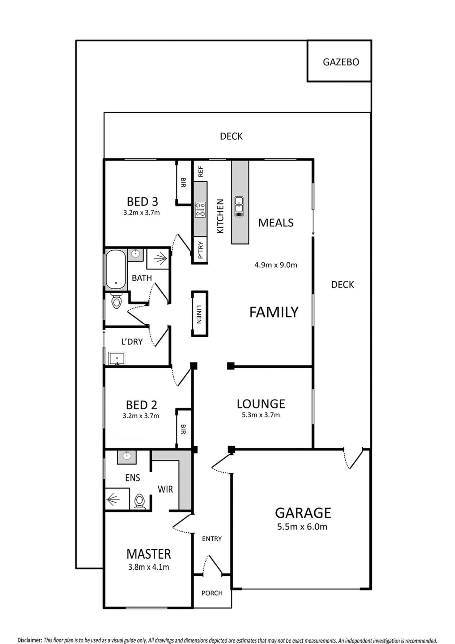 Floorplan of Homely house listing, 12 Higgs Road, Derrimut VIC 3026
