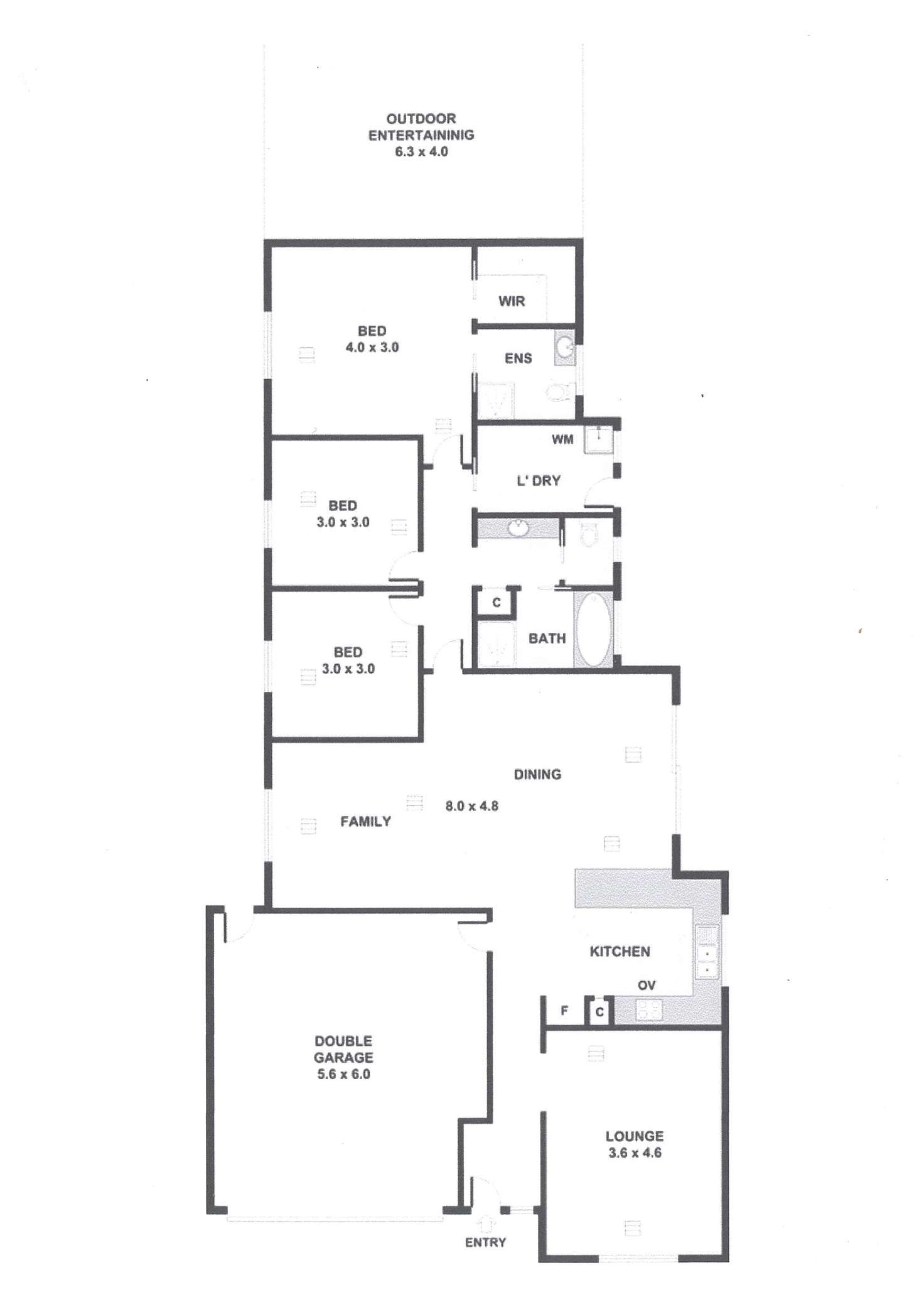 Floorplan of Homely house listing, 19A Shepherd Road, Christies Beach SA 5165