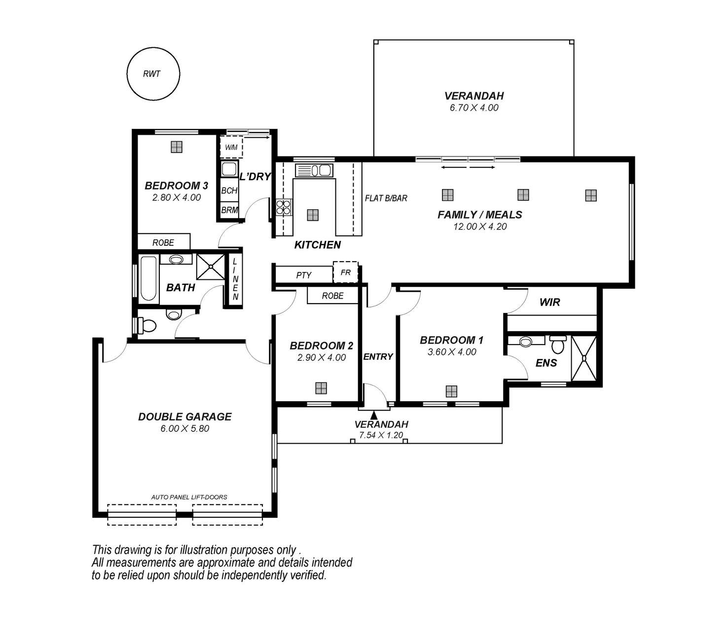 Floorplan of Homely house listing, 42 Clairville Road, Campbelltown SA 5074