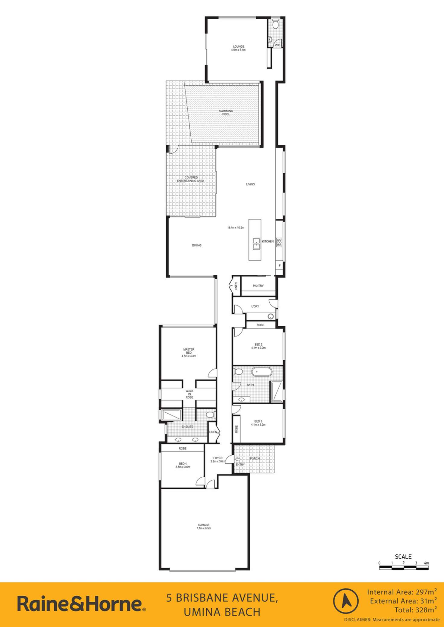 Floorplan of Homely house listing, 5 Brisbane Avenue, Umina Beach NSW 2257