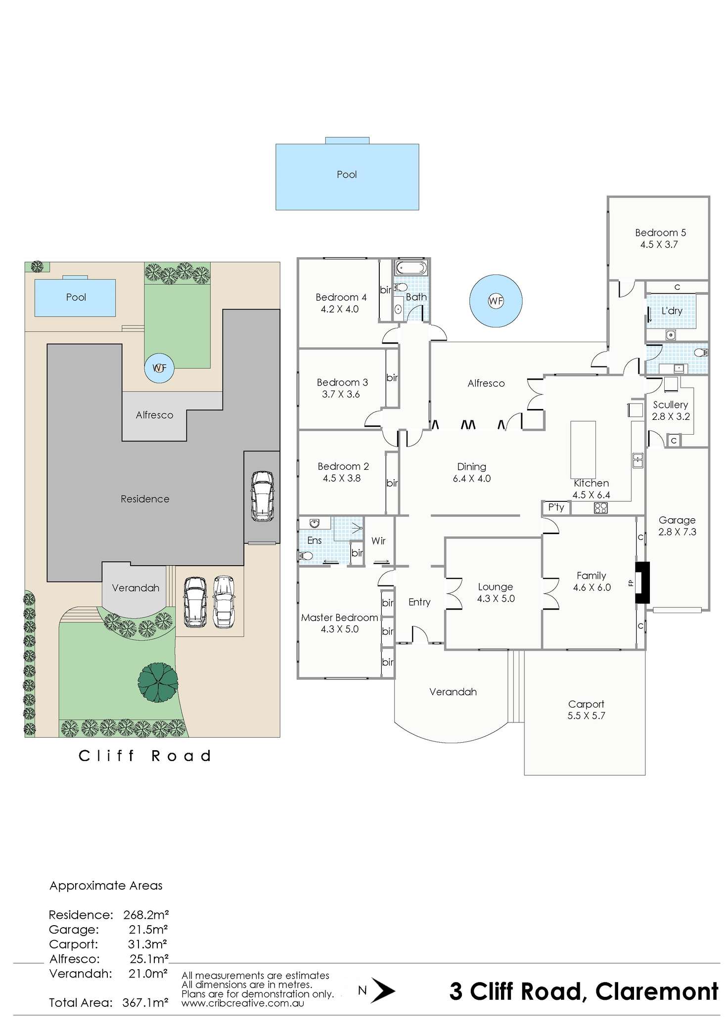 Floorplan of Homely house listing, 3 Cliff Road, Claremont WA 6010