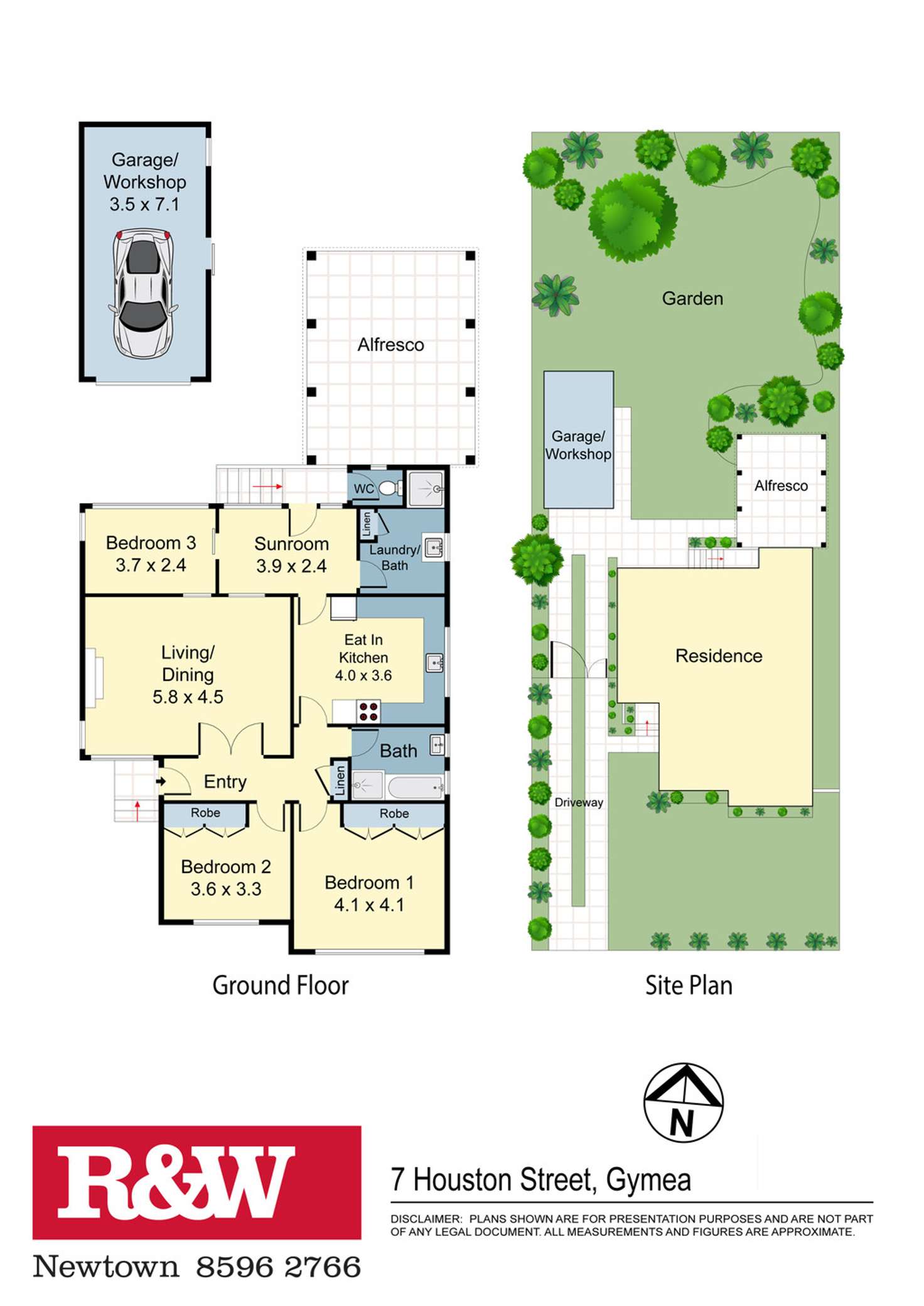 Floorplan of Homely house listing, 7 Houston Street, Gymea NSW 2227