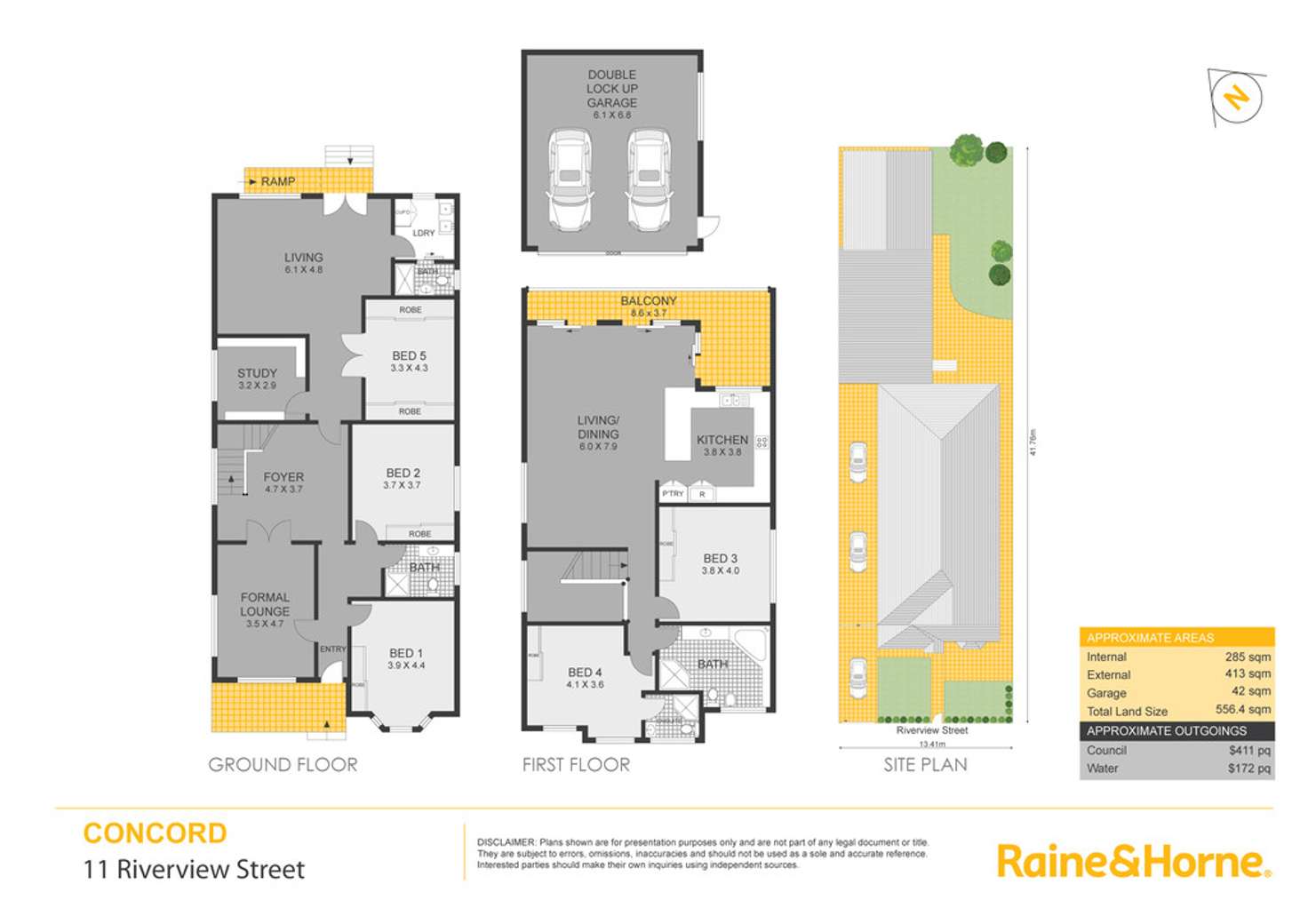 Floorplan of Homely house listing, 11 Riverview Street, Concord NSW 2137