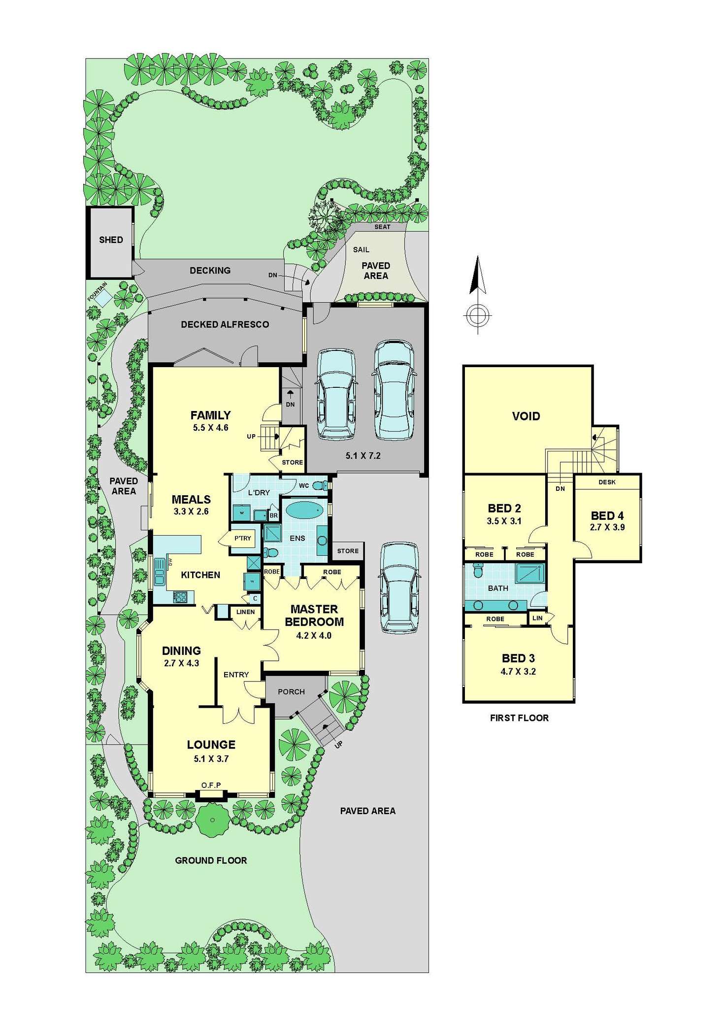 Floorplan of Homely house listing, 66 Hayes Road, Strathmore VIC 3041