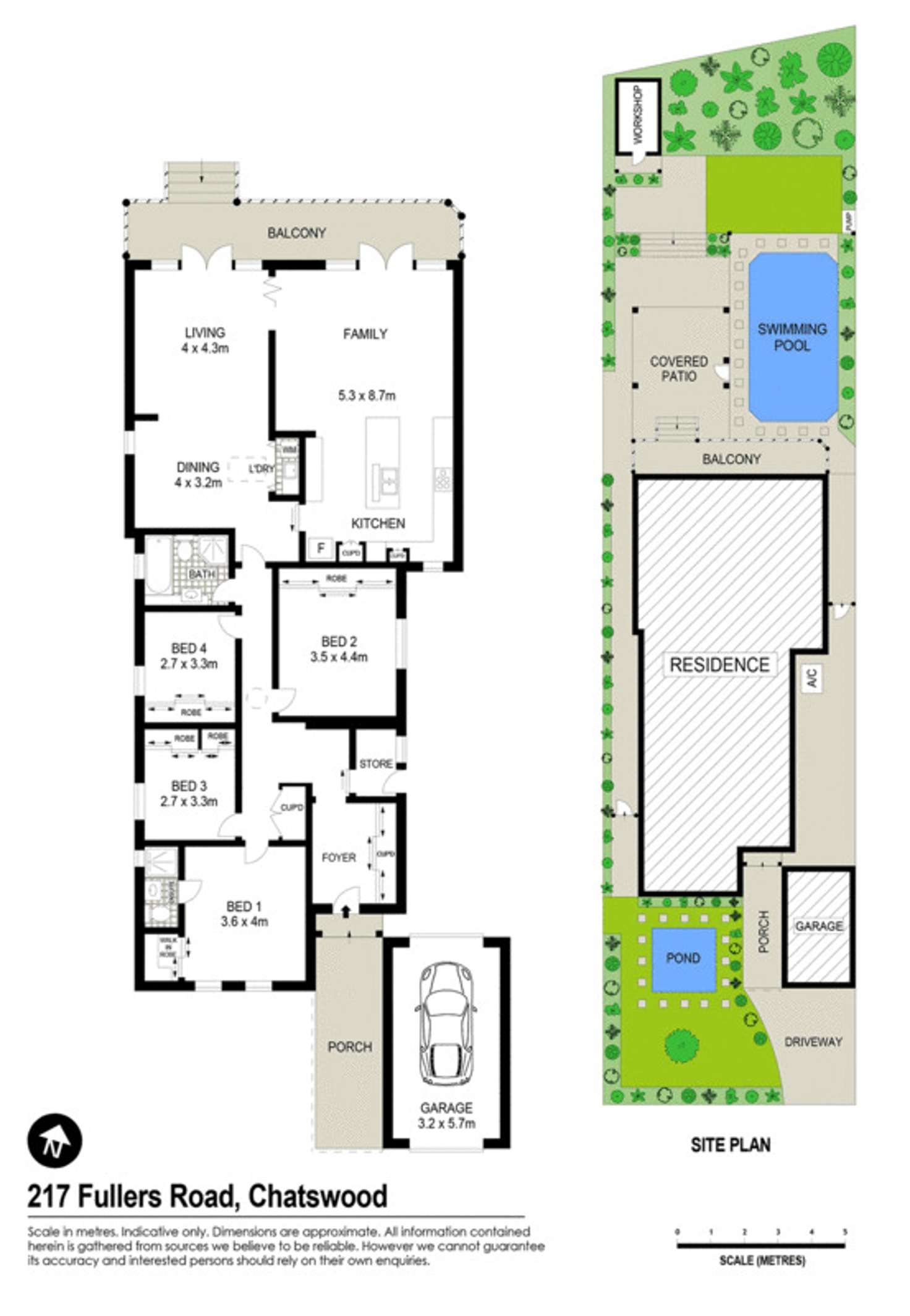 Floorplan of Homely house listing, 217 Fullers Road, Chatswood NSW 2067