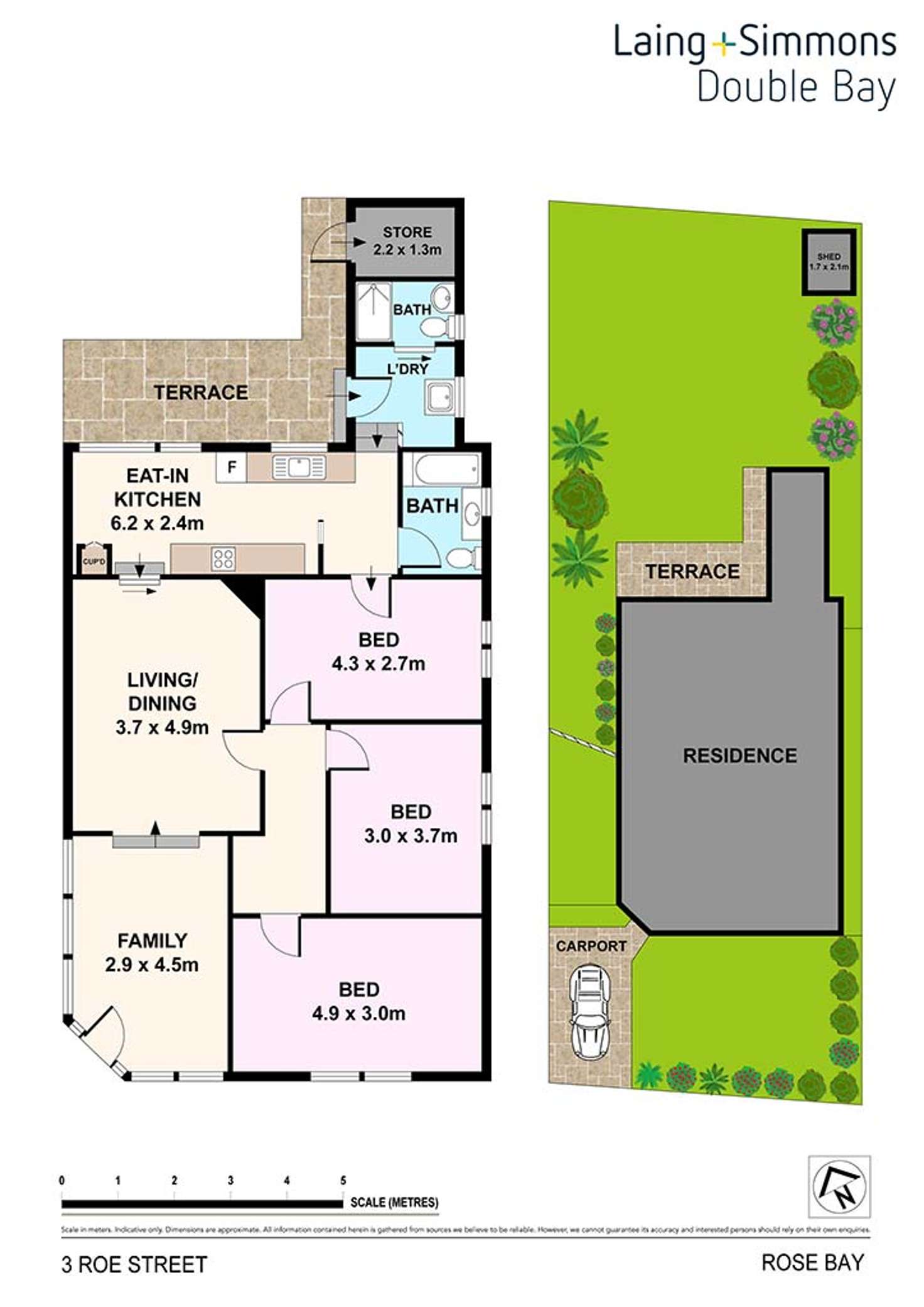 Floorplan of Homely house listing, 3 Roe Street, North Bondi NSW 2026