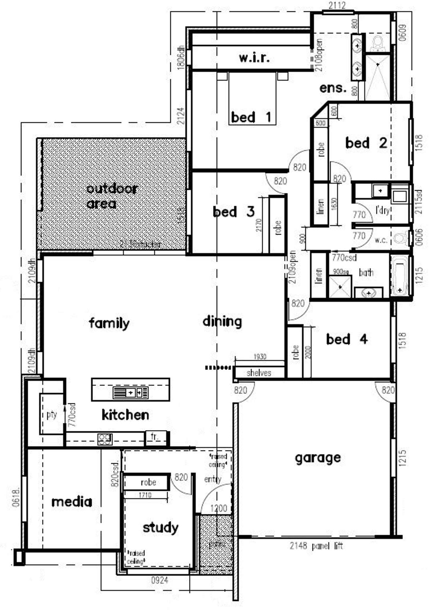 Floorplan of Homely house listing, 36 Palermo Ave, Ashfield QLD 4670