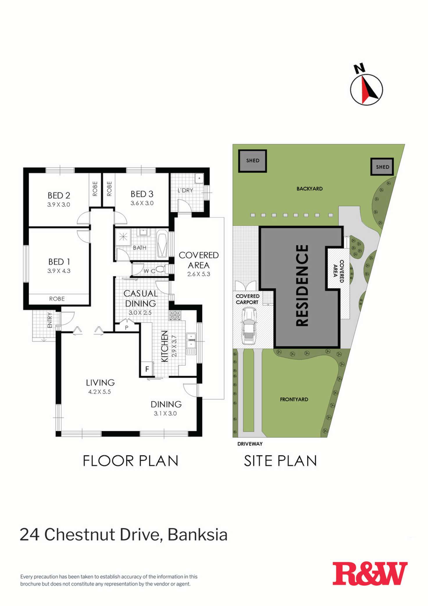 Floorplan of Homely house listing, 24 Chestnut Drive, Banksia NSW 2216