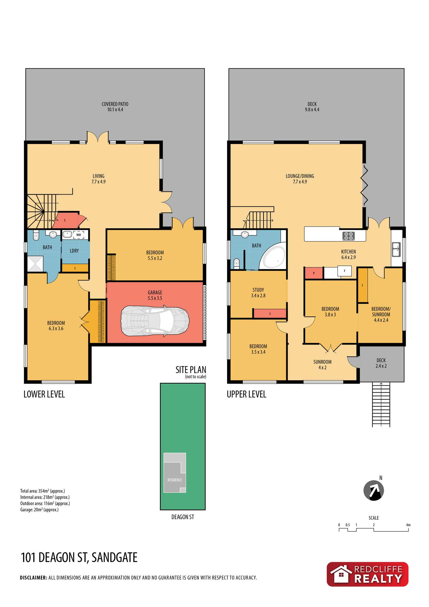 Floorplan of Homely house listing, 101 Deagon Street, Sandgate QLD 4017