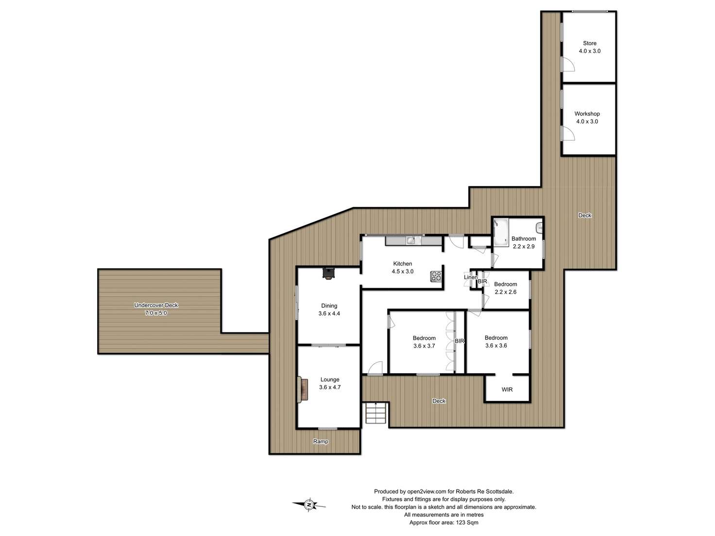 Floorplan of Homely house listing, 24 Scott Street, Branxholm TAS 7261