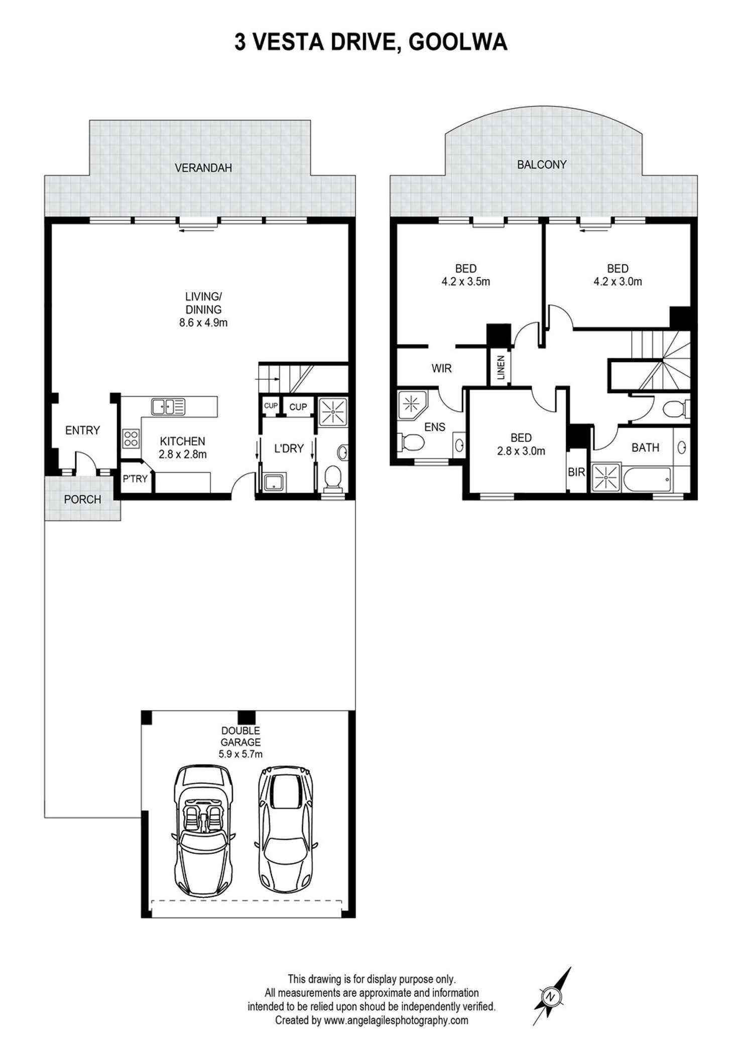 Floorplan of Homely house listing, 3 VESTA DRIVE, Hindmarsh Island SA 5214