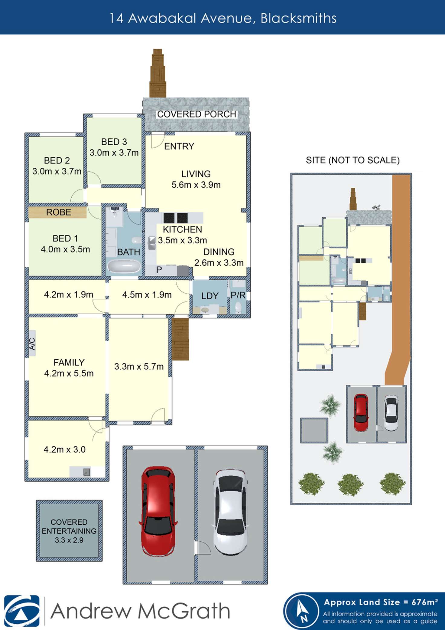 Floorplan of Homely house listing, 14 Awabakal Avenue, Blacksmiths NSW 2281