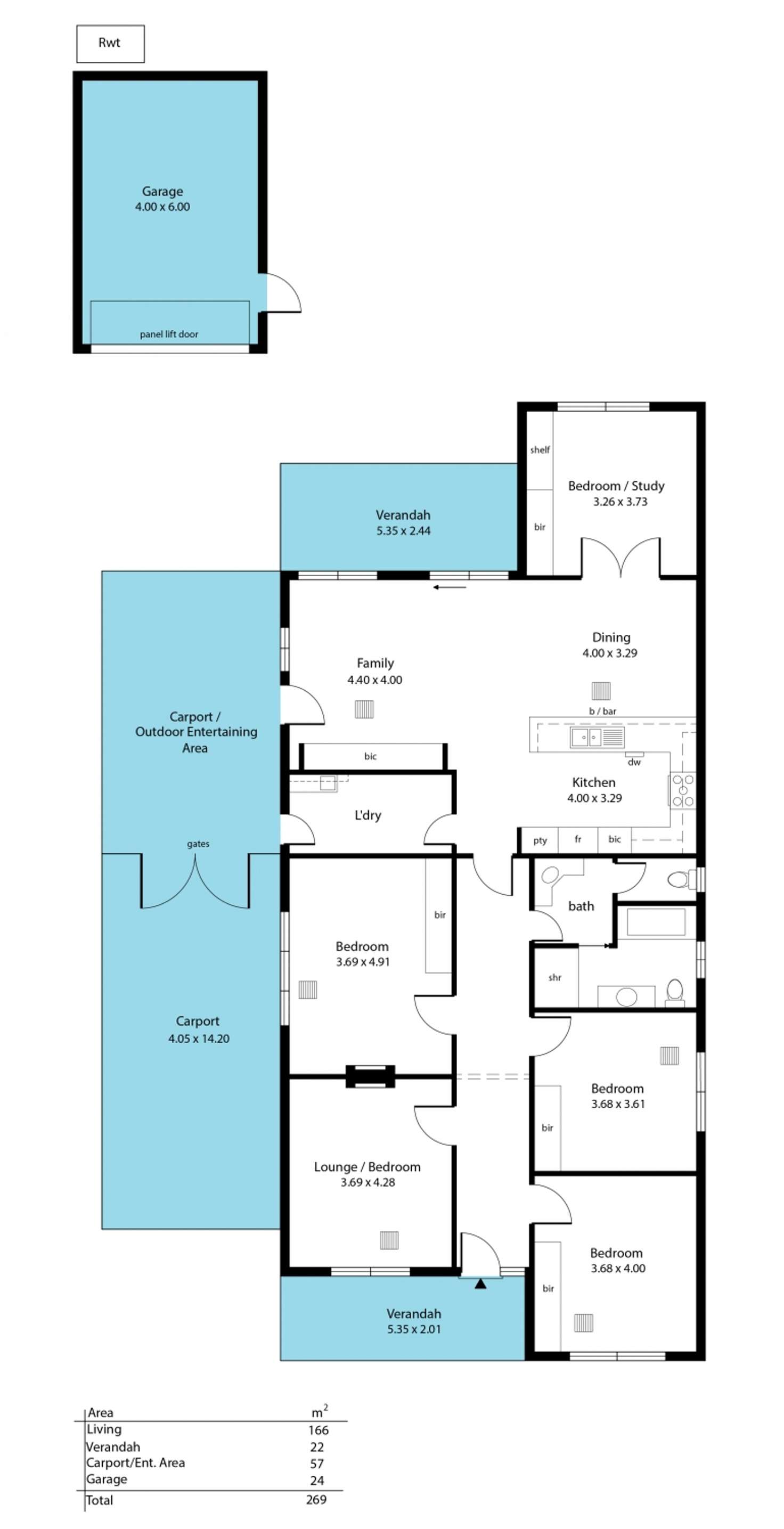 Floorplan of Homely house listing, 7 Rozells Avenue, Colonel Light Gardens SA 5041