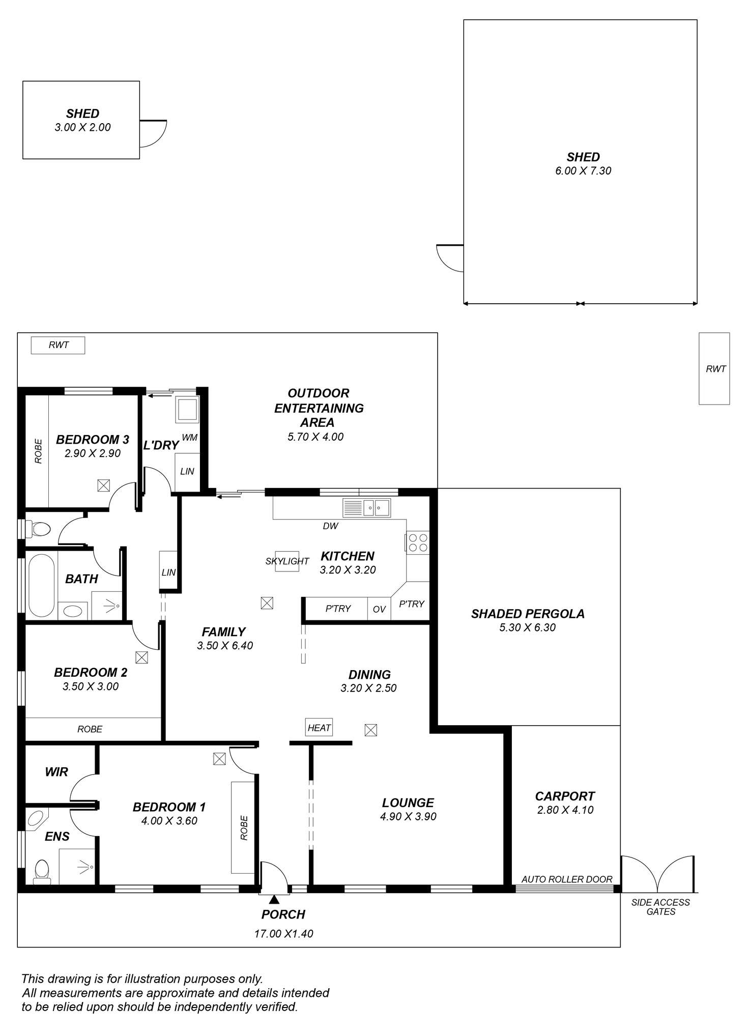 Floorplan of Homely house listing, 24 Mallard Crescent, Seaford Rise SA 5169