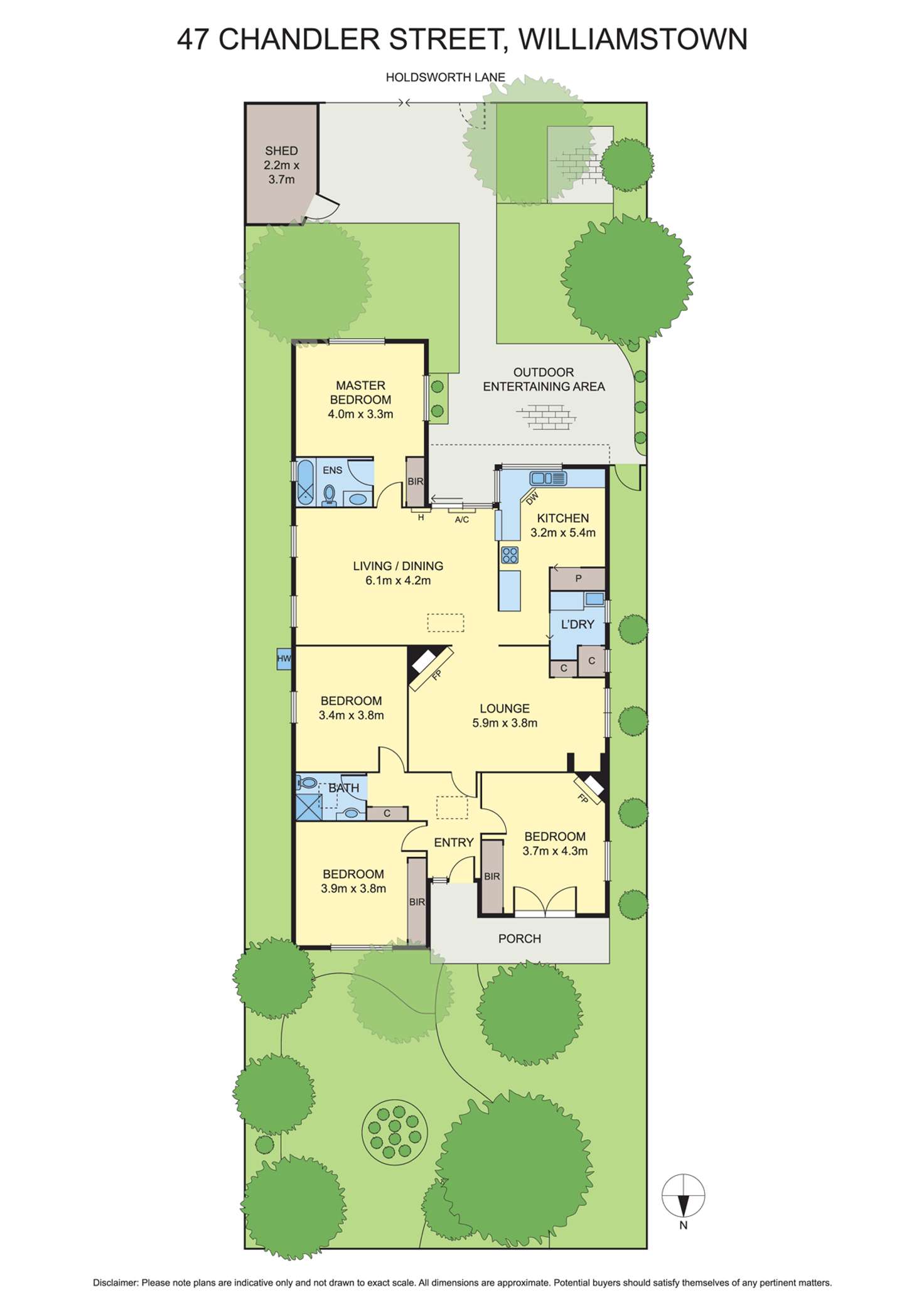 Floorplan of Homely house listing, 47 Chandler Street, Williamstown VIC 3016