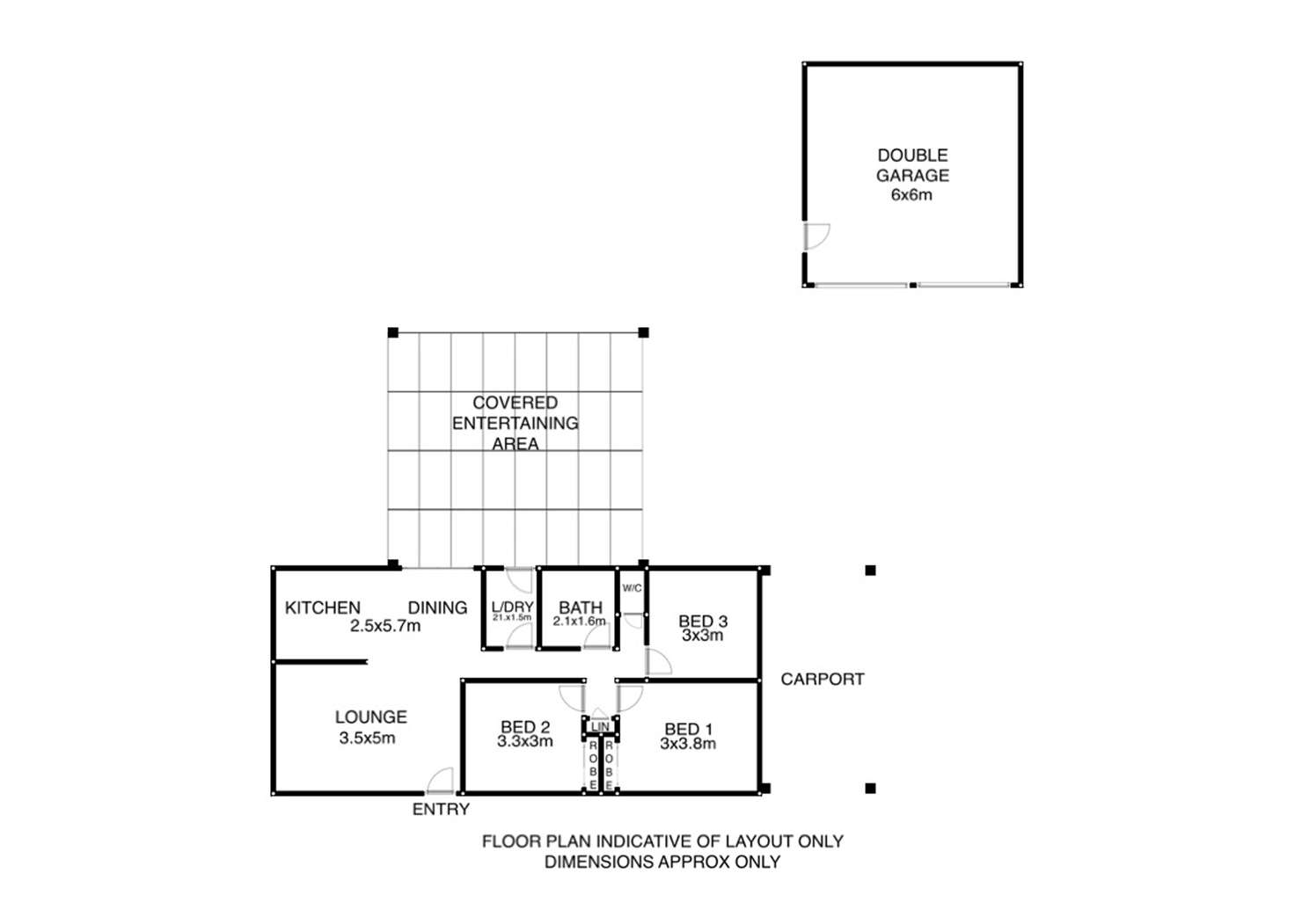 Floorplan of Homely house listing, 14 FAIRFAX AVENUE, Bethania QLD 4205