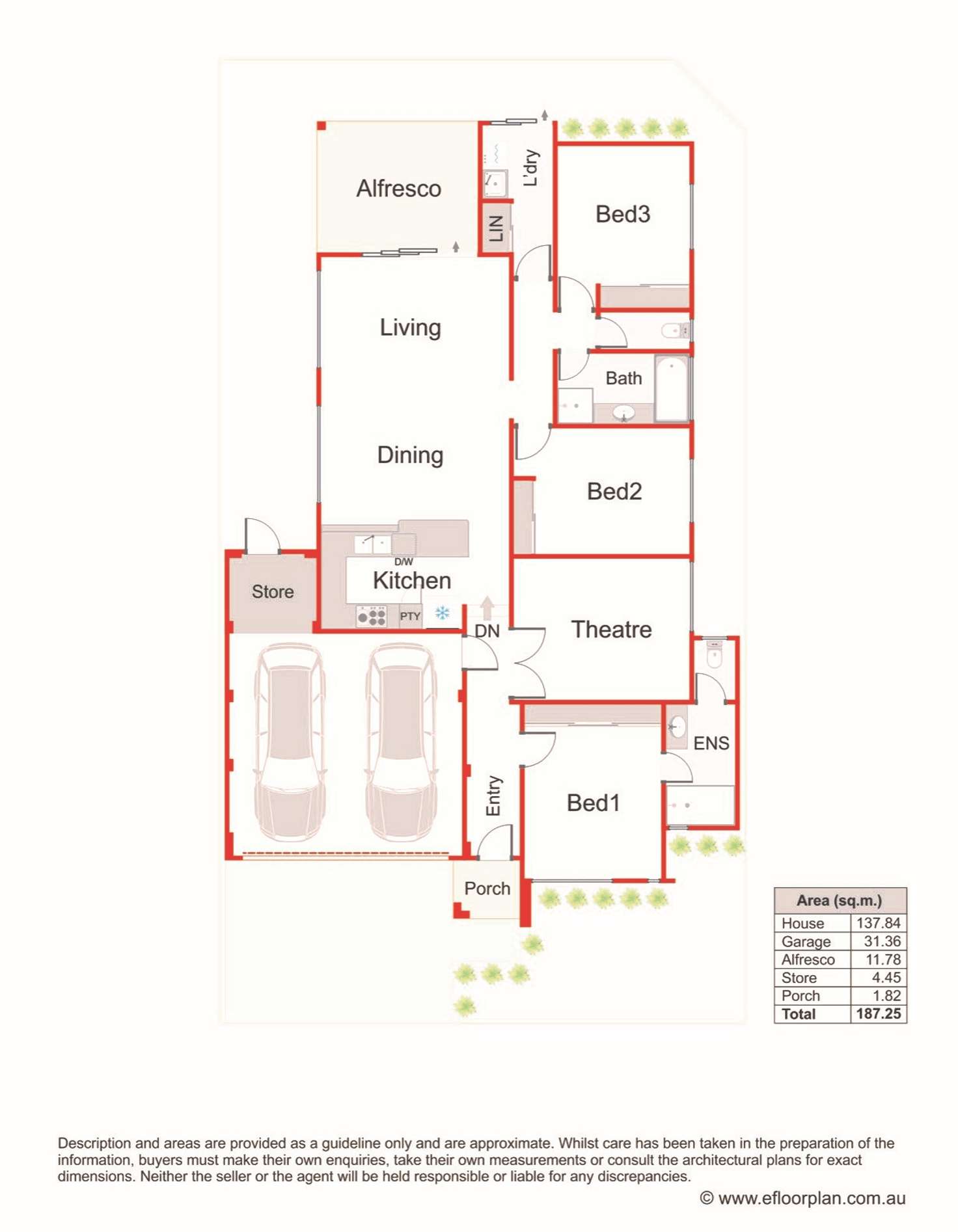 Floorplan of Homely house listing, 48a Joondanna Drive, Joondanna WA 6060