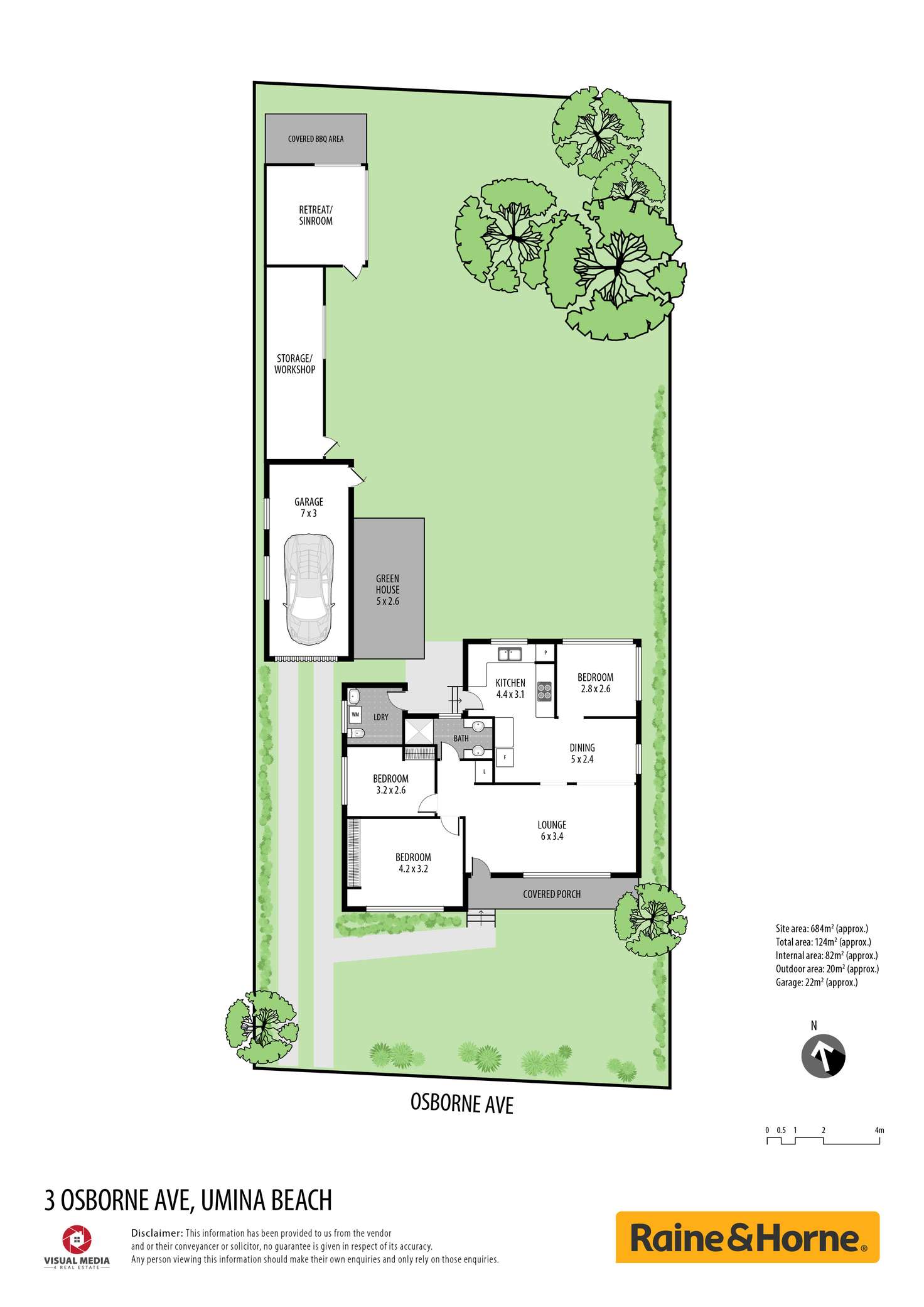 Floorplan of Homely house listing, 3 Osborne Avenue, Umina Beach NSW 2257