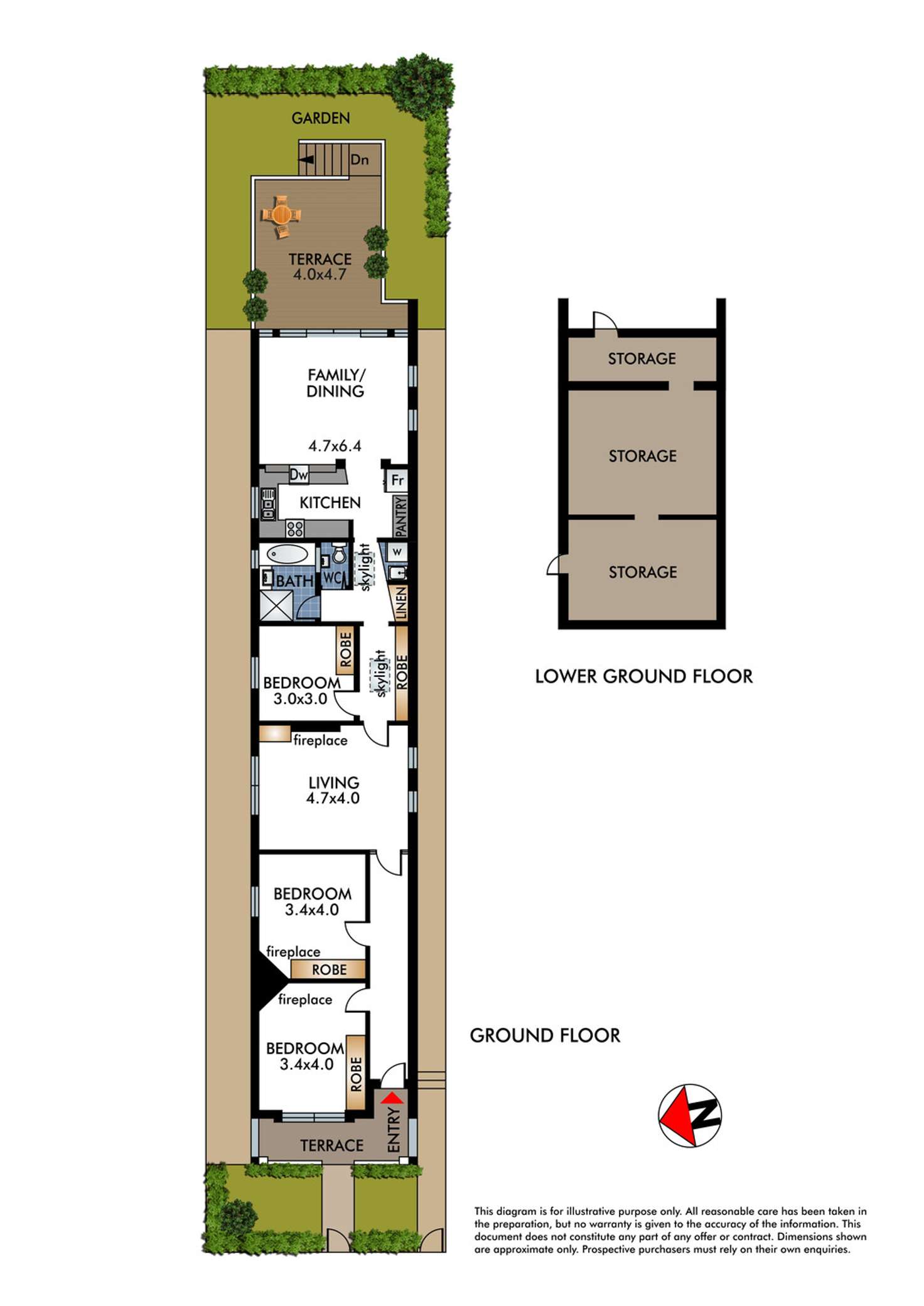 Floorplan of Homely house listing, 6 New Street, Bondi NSW 2026